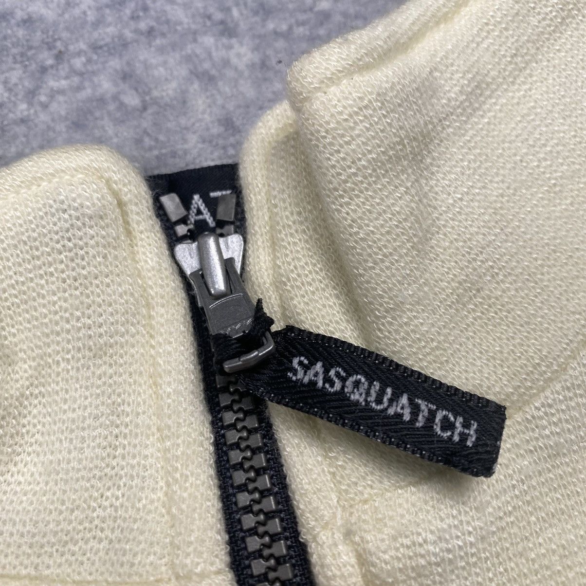 Designer × Japanese Brand × Sasquatchfabrix 90s Sasquatch Made In Japan Wool Knitted Quarter Zipper Size US S / EU 44-46 / 1 - 3 Thumbnail