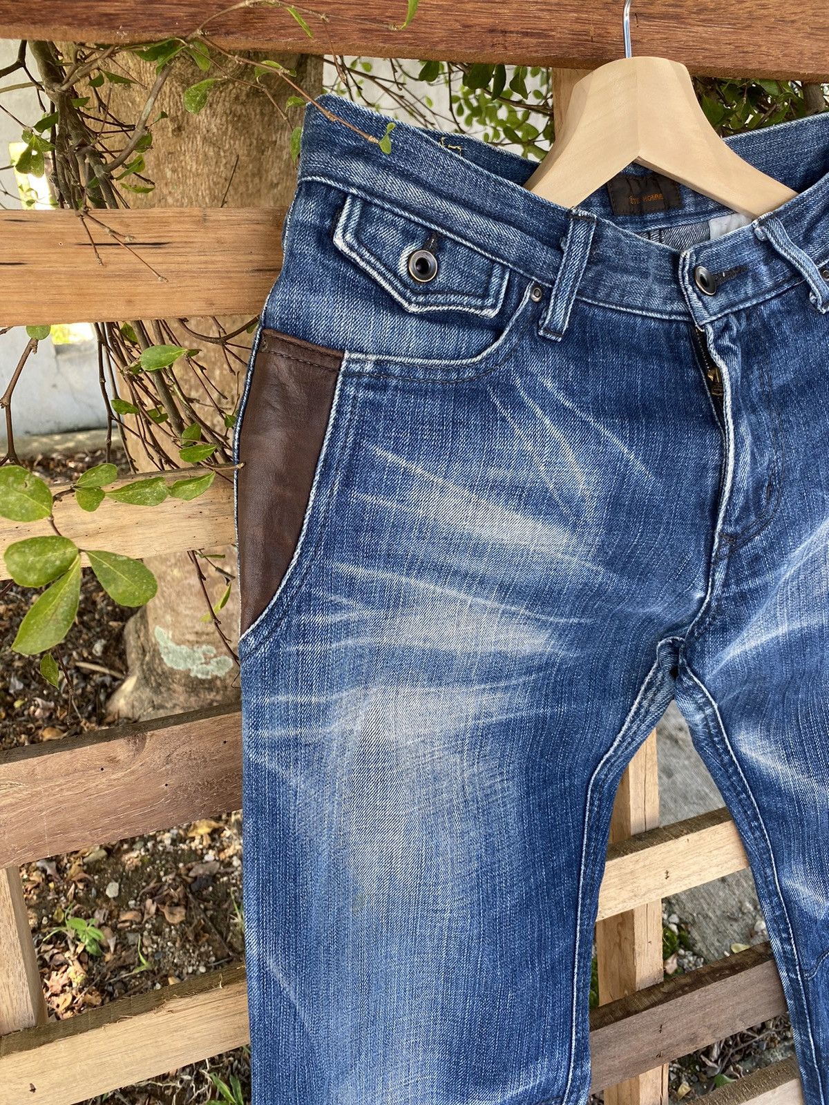 Issey Miyake Vintage Tete Homme By Issey Miyake Denim Pants Size US 32 / EU 48 - 5 Thumbnail