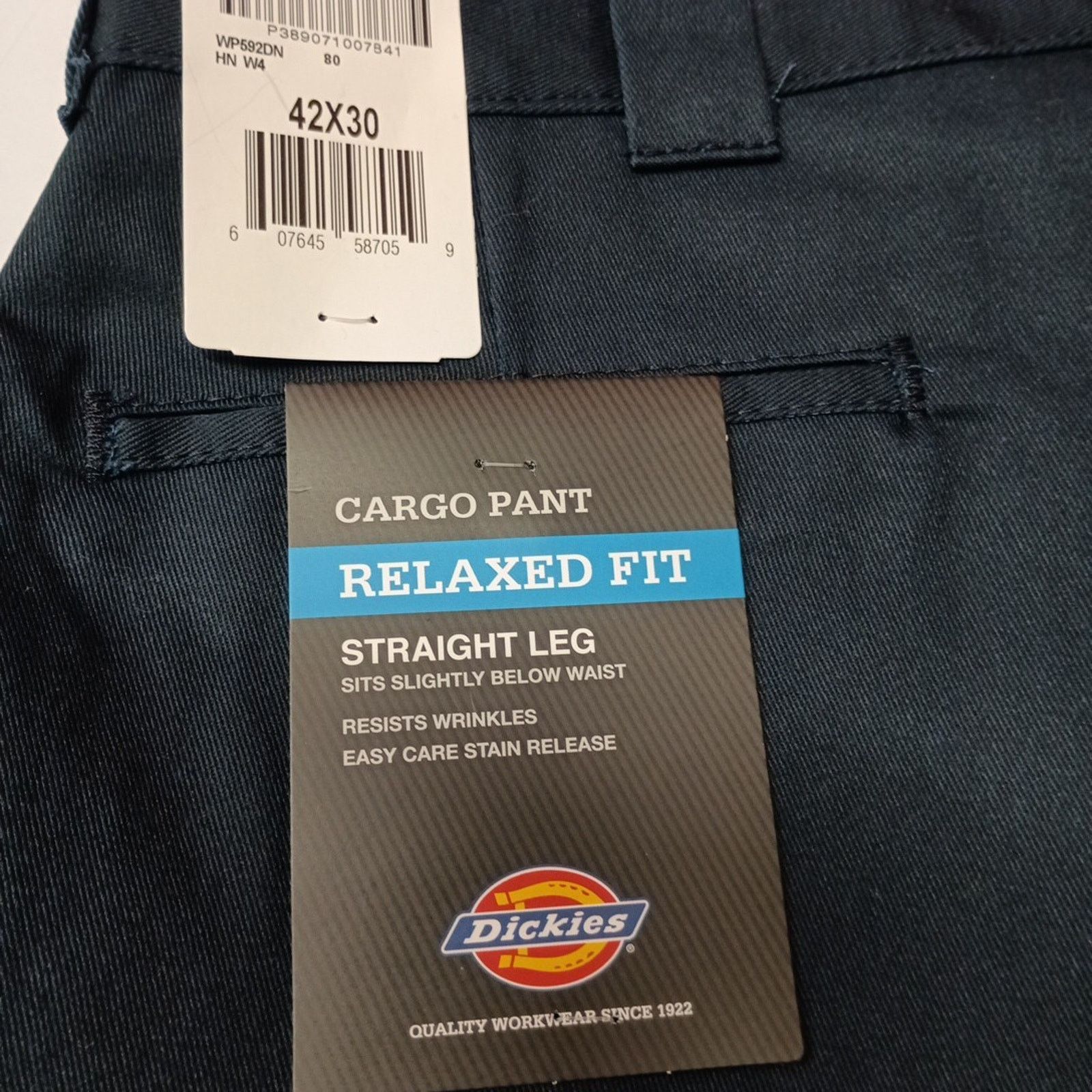 Dickies Dickies Cargo Pants Men's Size 42x30 Blue Relaxed Straight Size US 42 / EU 58 - 2 Thumbnail