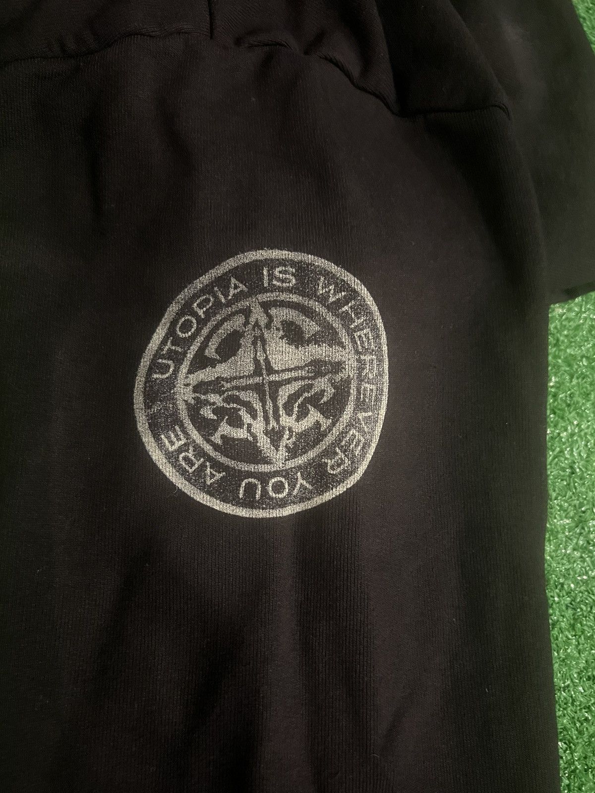 Travis Scott Cactus Jack by Travis Scott Reverse Utopia Hoodie 'Black' Size US L / EU 52-54 / 3 - 4 Thumbnail