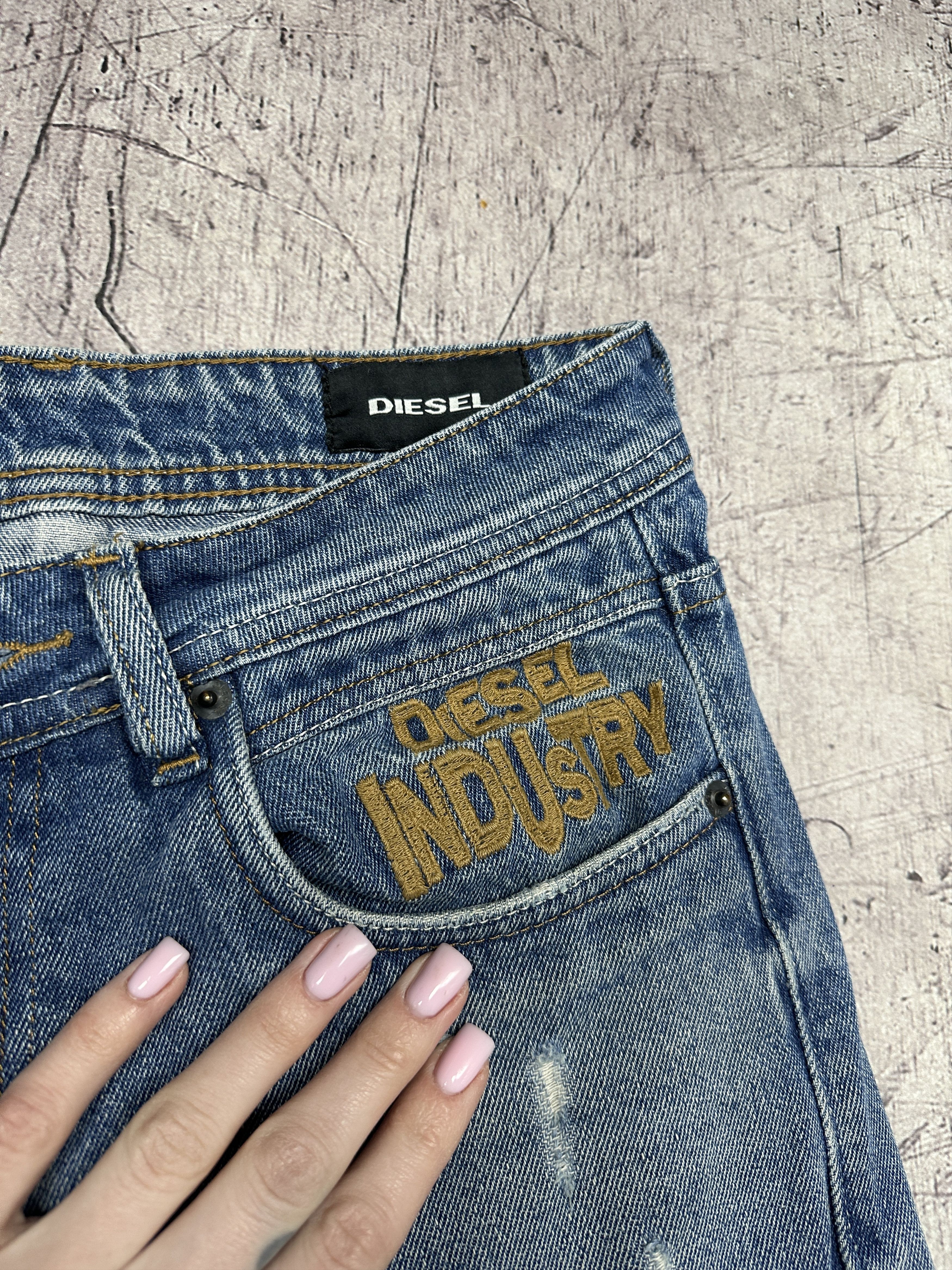 Diesel Diesel Mens Distressed Denim Pants Jeans Size US 32 / EU 48 - 6 Thumbnail