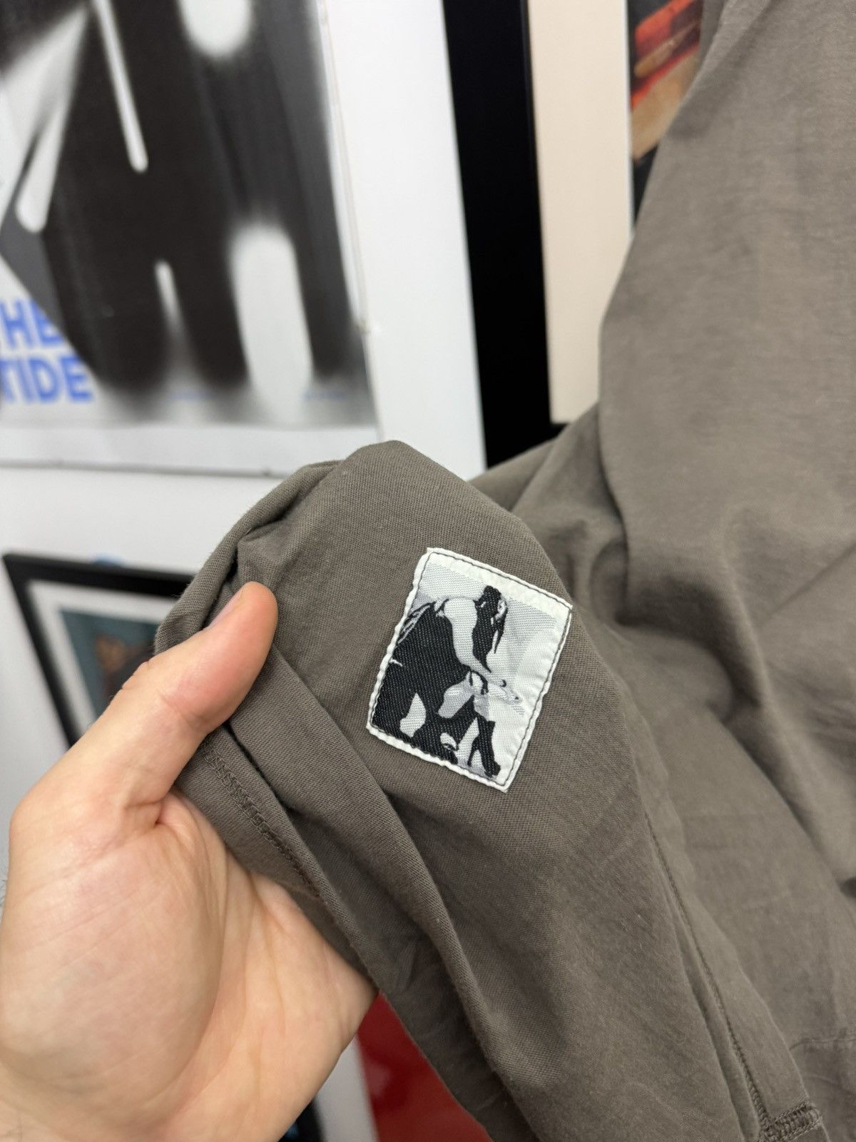 Rick Owens Drkshdw Rick Owens DRKSHDW Dark Dust Oversize Tee Designer Rare Size US S / EU 44-46 / 1 - 5 Thumbnail