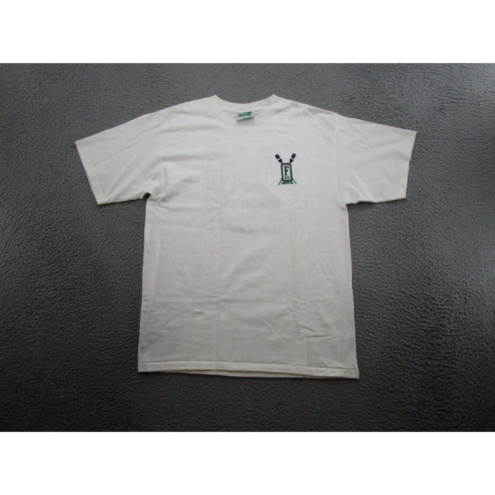 Vintage VTG 90s Forrestel Rowing Australia No Guts No Glory Single Stitch Shirt Size M Size US M / EU 48-50 / 2 - 3 Thumbnail