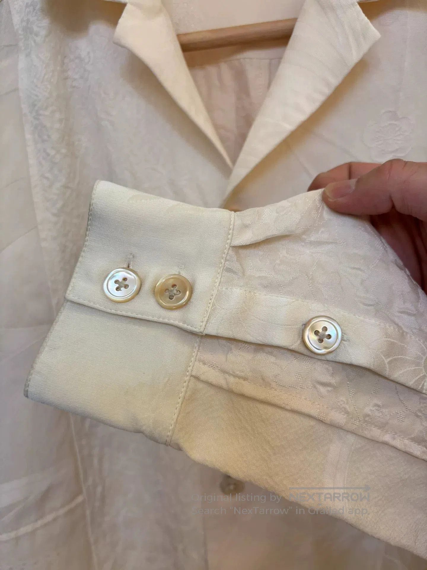 AVAVAV Aviva 24SS Silk Patchwork Shirt. Size US M / EU 48-50 / 2 - 5 Thumbnail