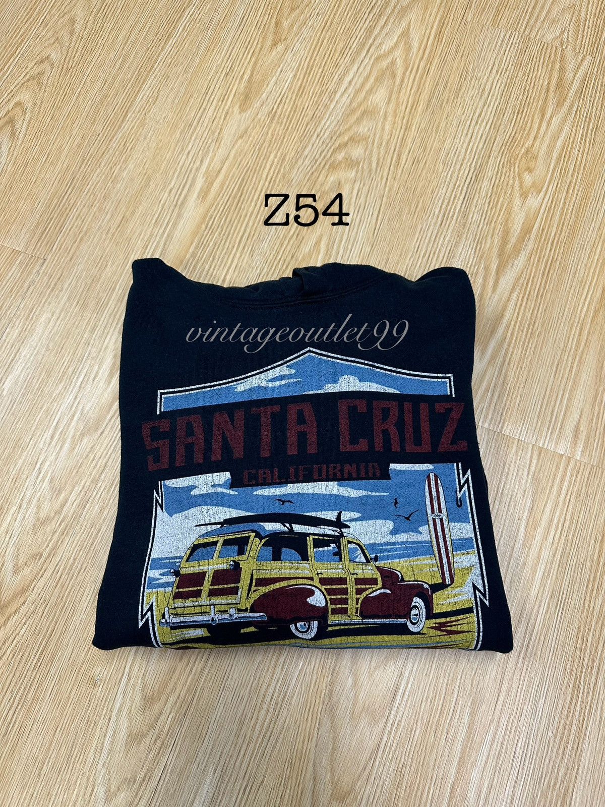 Santa Cruz Skateboards Santa Cruz California Distressed Hoodie Z54 Size US XL / EU 56 / 4 - 10 Thumbnail