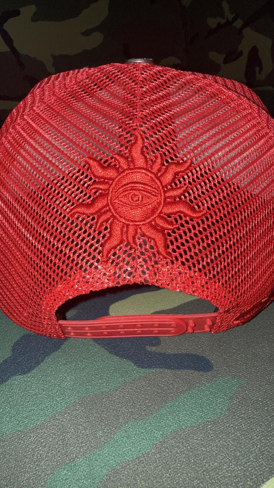 Godspeed Godspeed Red VVS Forever Trucker Hat Size ONE SIZE - 3 Thumbnail