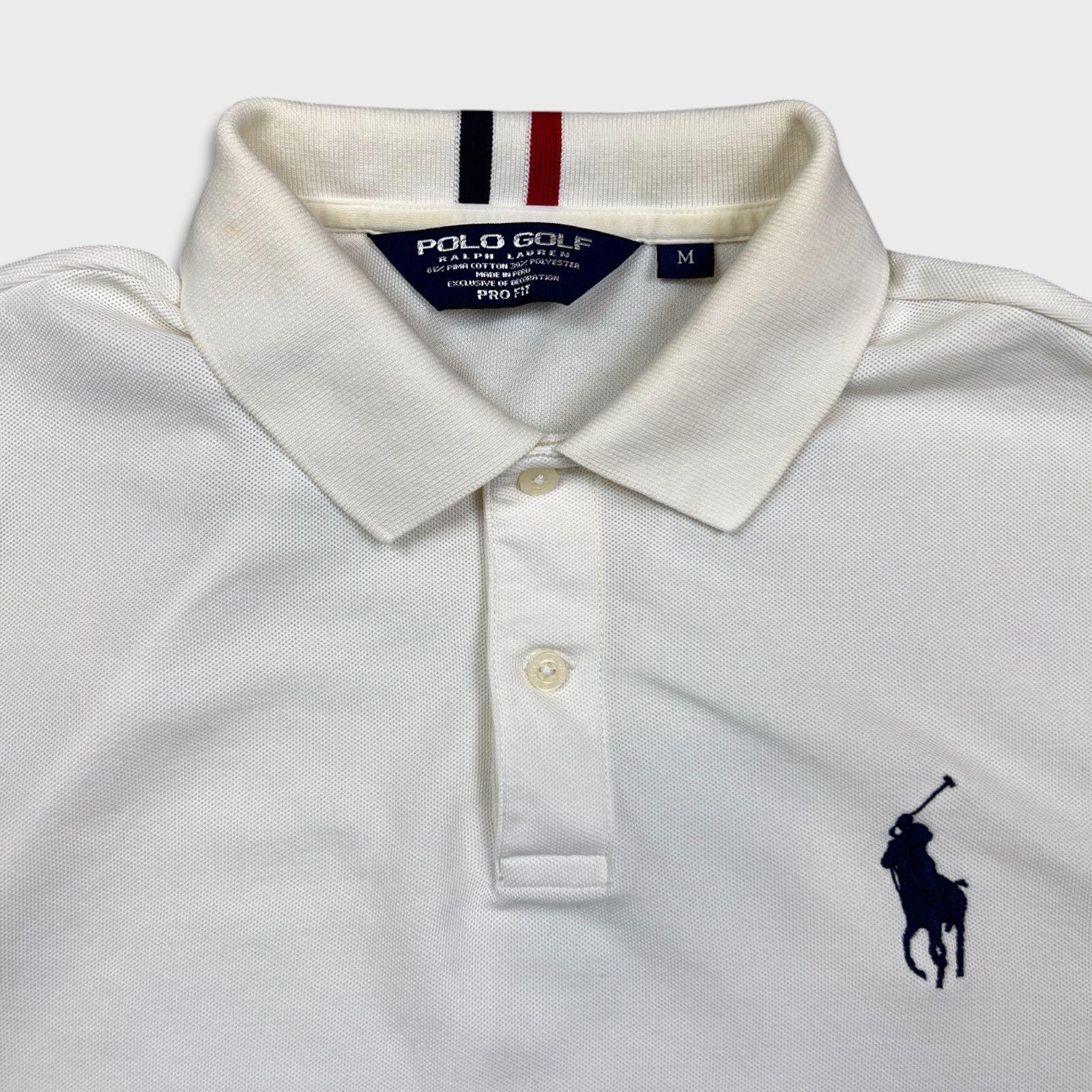 Polo Ralph Lauren Vintage 90s Polo Golf Ralph Lauren Shirt Big Pony Casual Tee Size US M / EU 48-50 / 2 - 2 Thumbnail