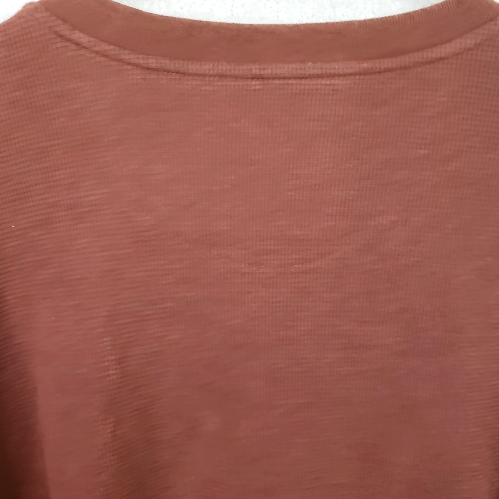 Vintage RedHead Shirt Henley Long Sleeve 100% Cotton Brown XL Mens Regular Button-Up Casual Workwear Size US XL / EU 56 / 4 - 7 Thumbnail