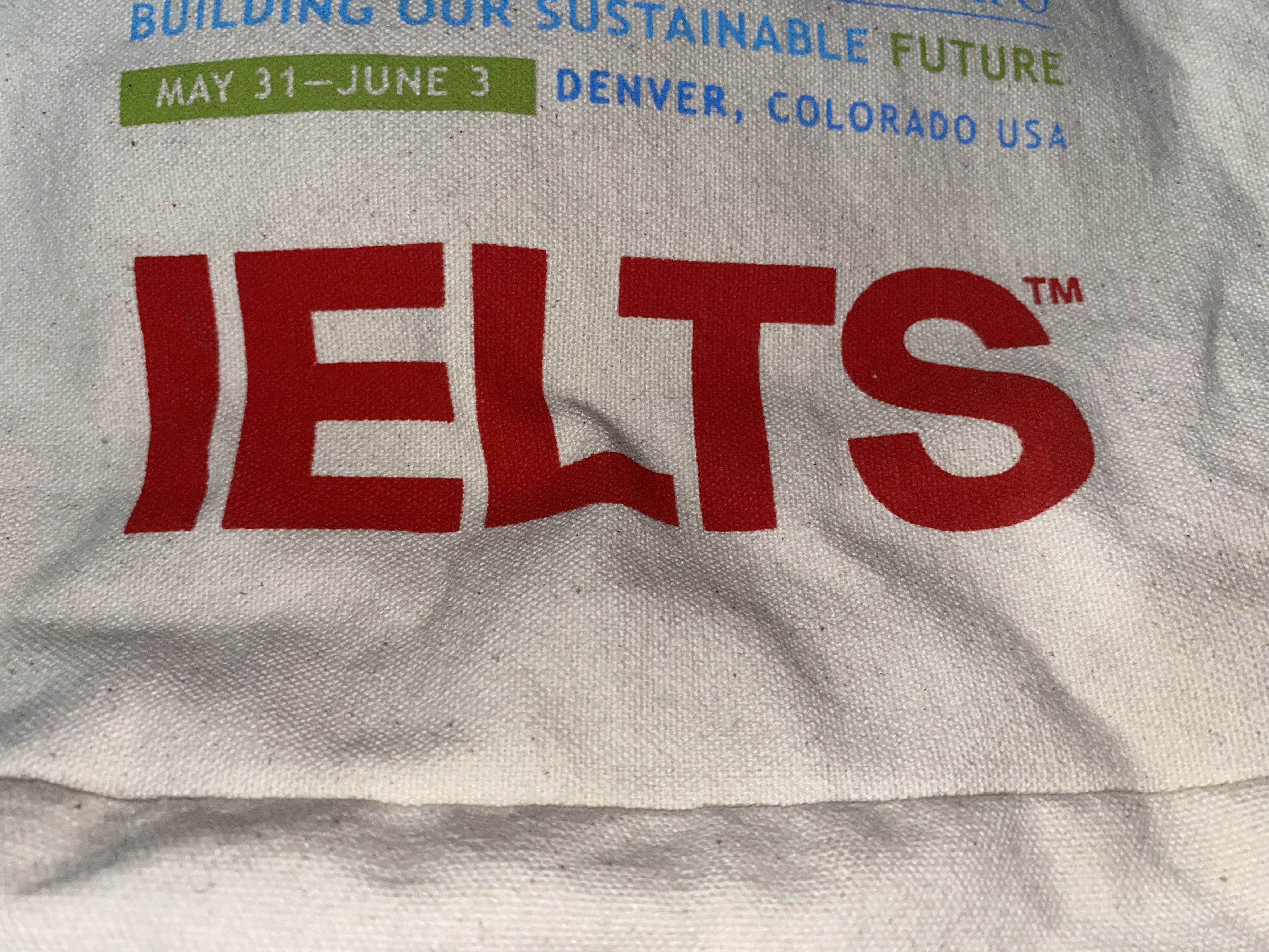 NCAA NAFSA 2022 Conference Expo tote Canvas Bag IELTS™ Denver CO Size ONE SIZE - 4 Thumbnail