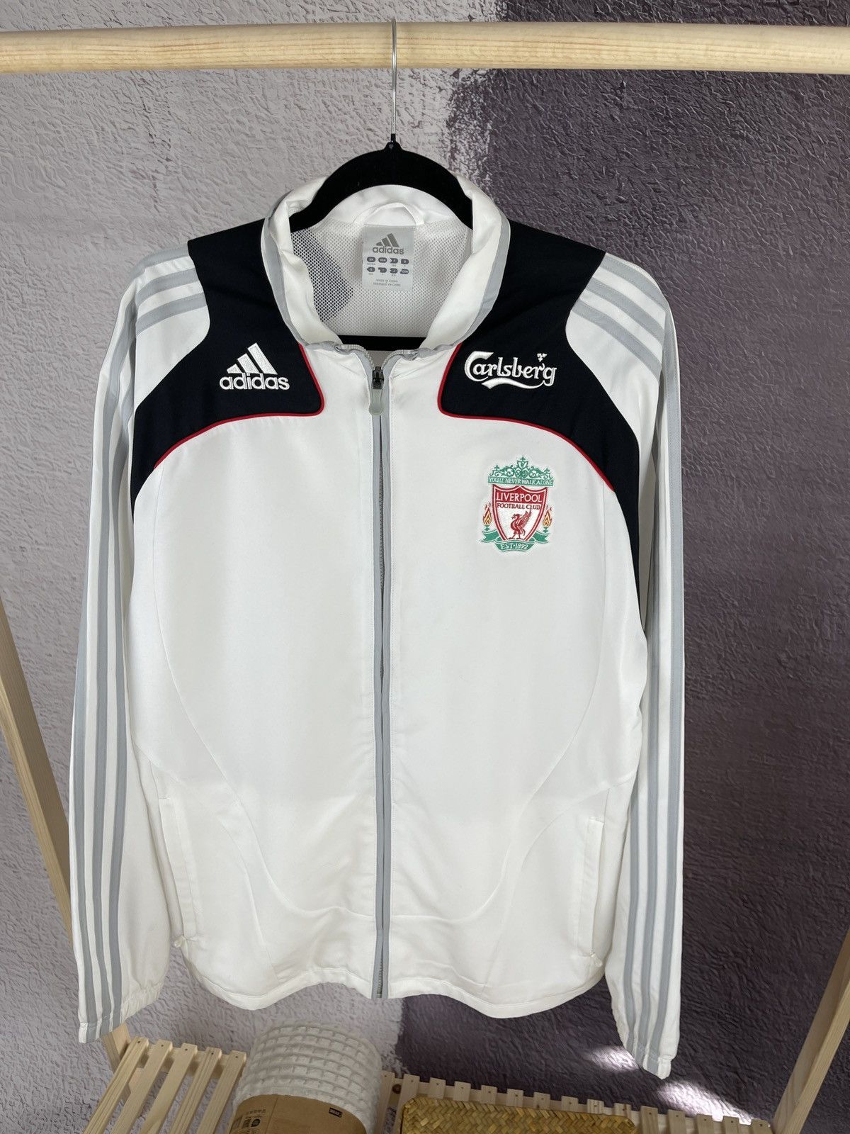 Adidas Adidas Liverpool vintage 2008 track top jacket soccer Size US L / EU 52-54 / 3 - 2 Thumbnail
