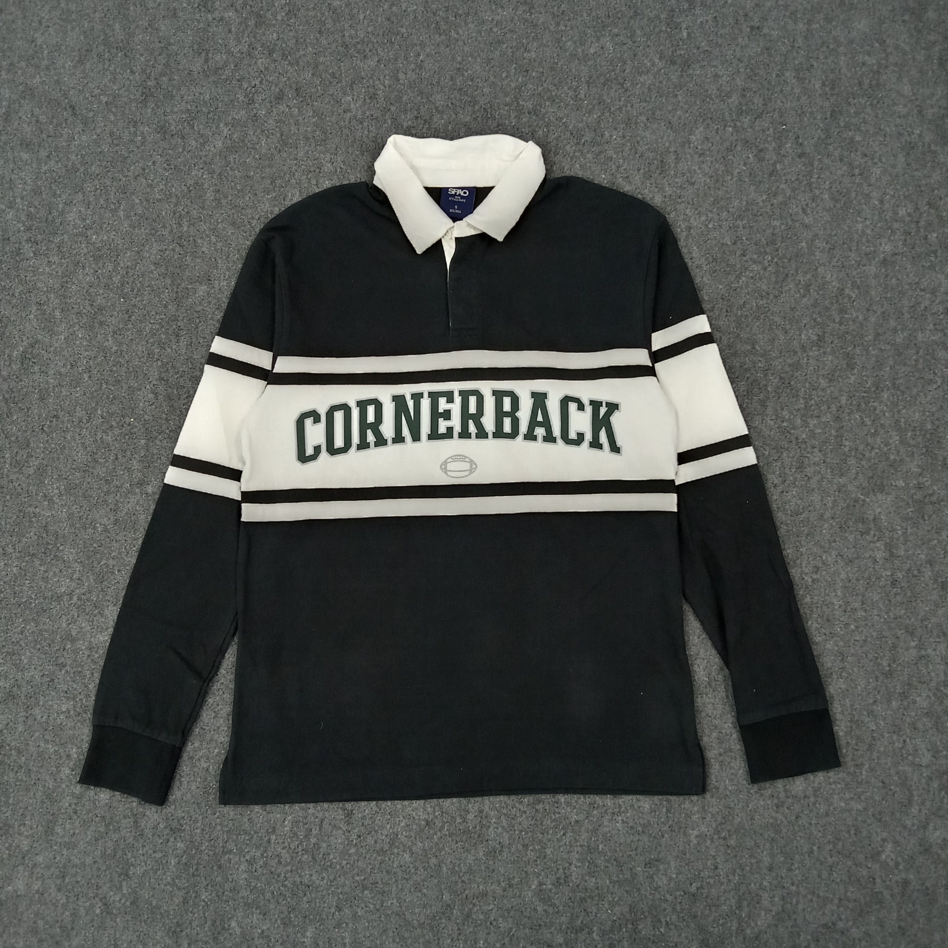 Vintage Cornerback American Football Rugby Polos C267N70 Size US M / EU 48-50 / 2 - 1 Thumbnail
