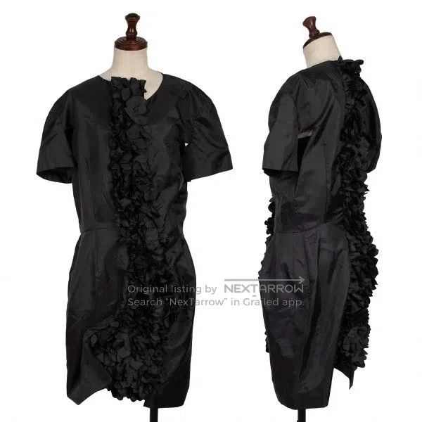 Comme des Garcons Comme Des Garcons size S Black Retro Design Jumpsuit Size 23" - 2 Thumbnail