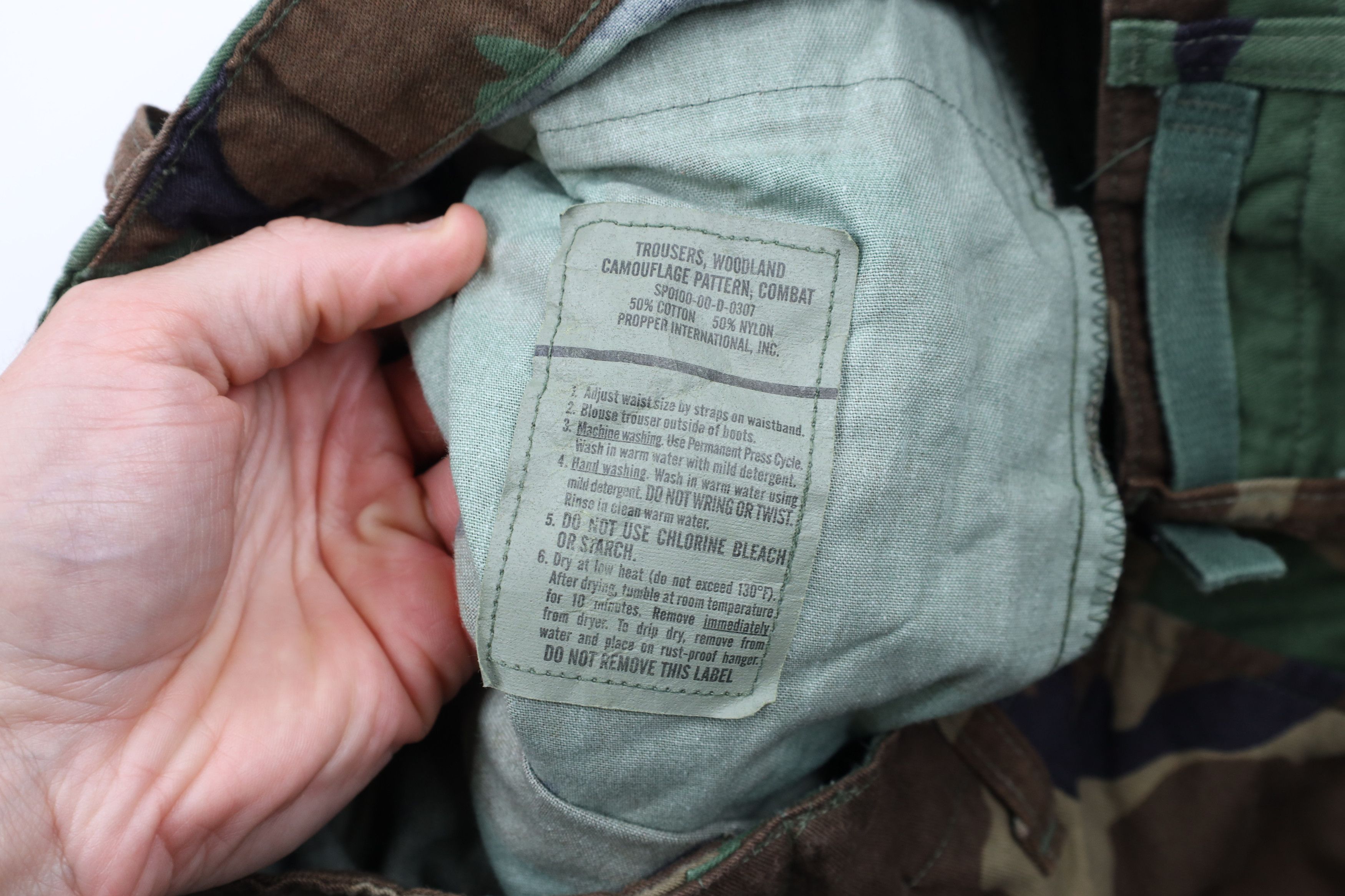 Vintage Vintage Propper International Camouflage Cargo Pants Size US 32 / EU 48 - 8 Thumbnail