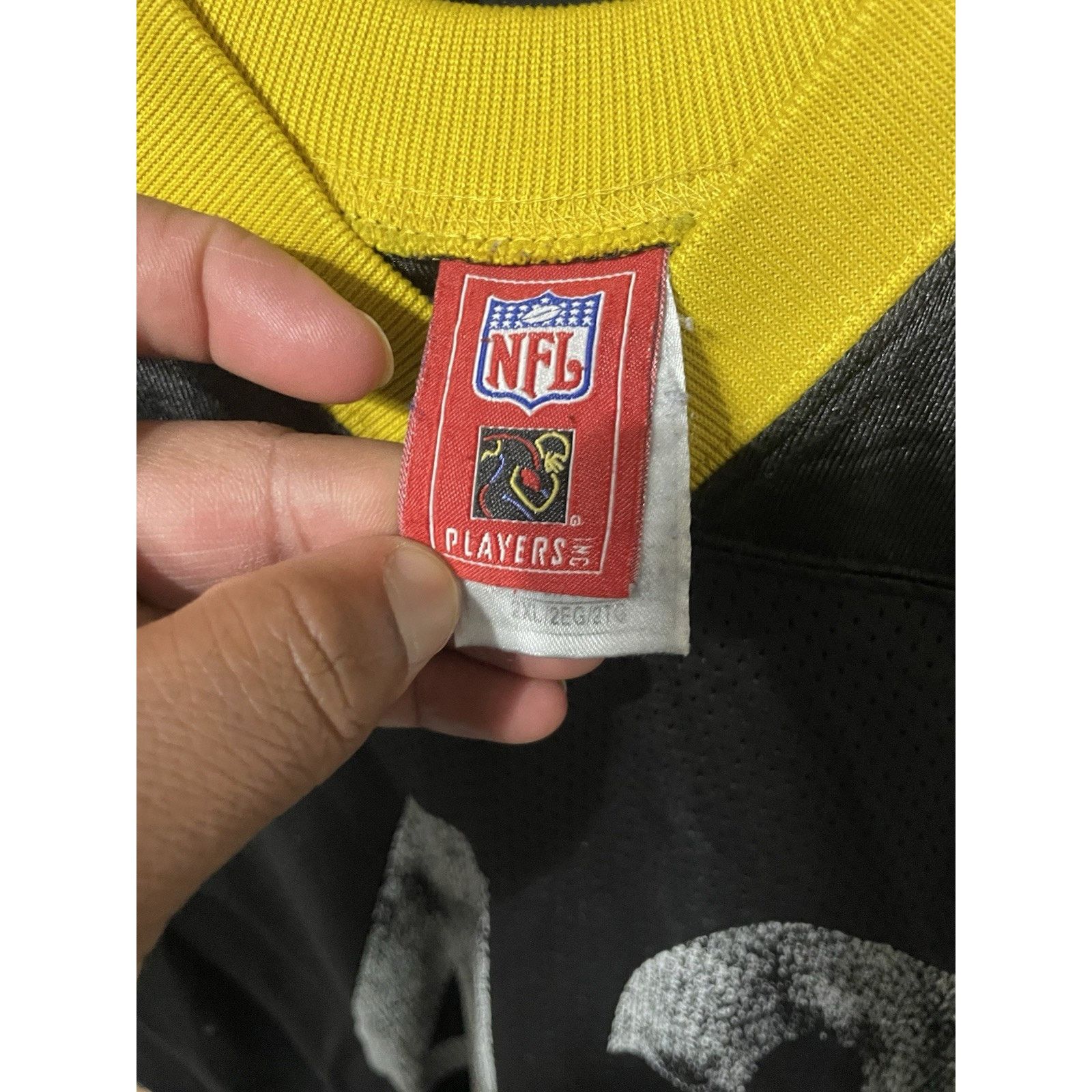 Reebok Size 2XL- VTG Troy Polamalu Pittsburgh Steelers NFL Jersey Size US XXL / EU 58 / 5 - 3 Thumbnail