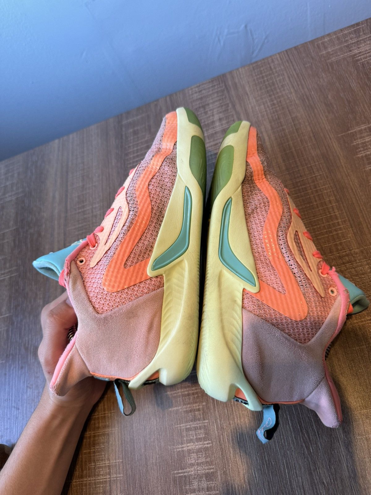 Jordan Brand Size 6.5Y GS) - Jordan Tatum 1 Low Pink Lemonade Shoes Size US 6.5 / EU 39-40 - 5 Thumbnail