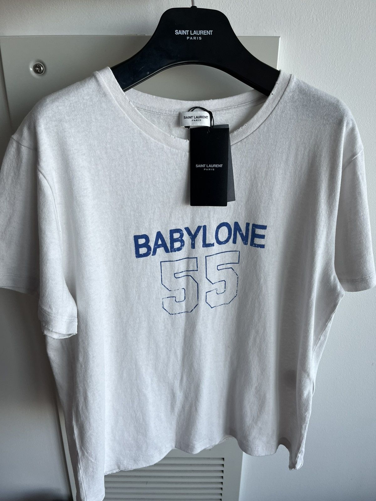 Saint Laurent Paris Super Runway Saint Laurent Babylone Slim fit Tee T-shirt Size US S / EU 44-46 / 1 - 7 Thumbnail