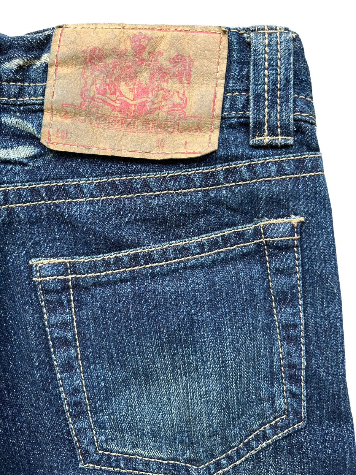 Japanese Brand Japan Flare Jeans Japan Boot Cut Low Rise Denim 29x32 Size 29" - 10 Thumbnail