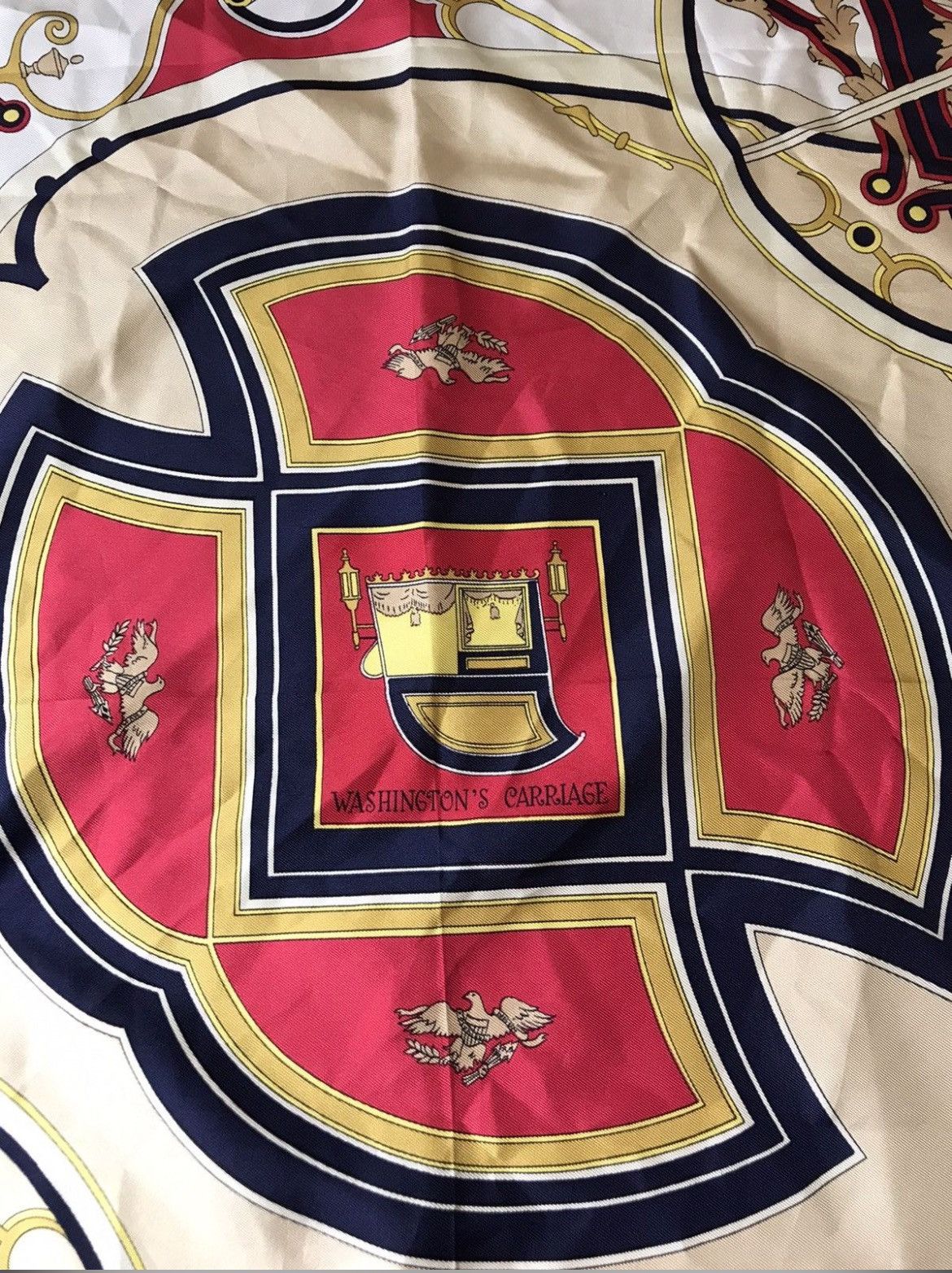 Hermes Hermes Washington’s Carriage Silk Scarf Size ONE SIZE - 5 Thumbnail