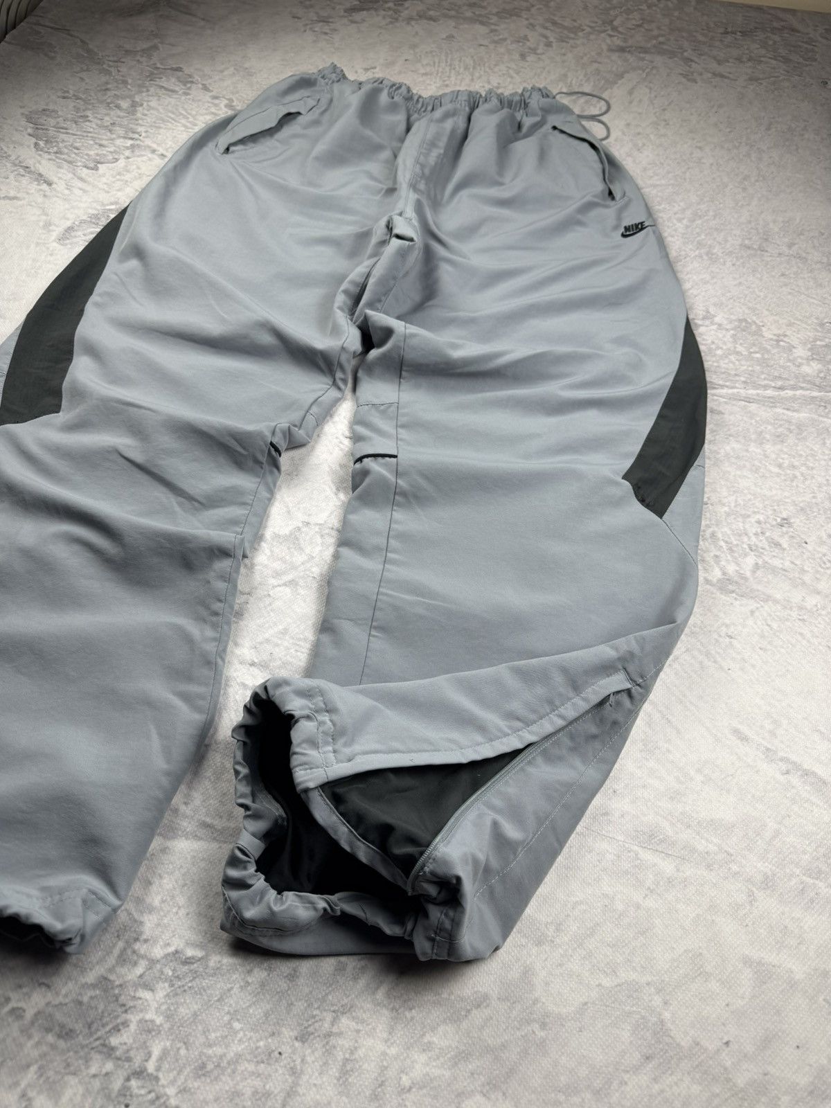 Nike × Vintage NIKE VINTAGE BASIC LOGO OVERSIZE BAGGY PANTS Size US 34 / EU 50 - 2 Thumbnail