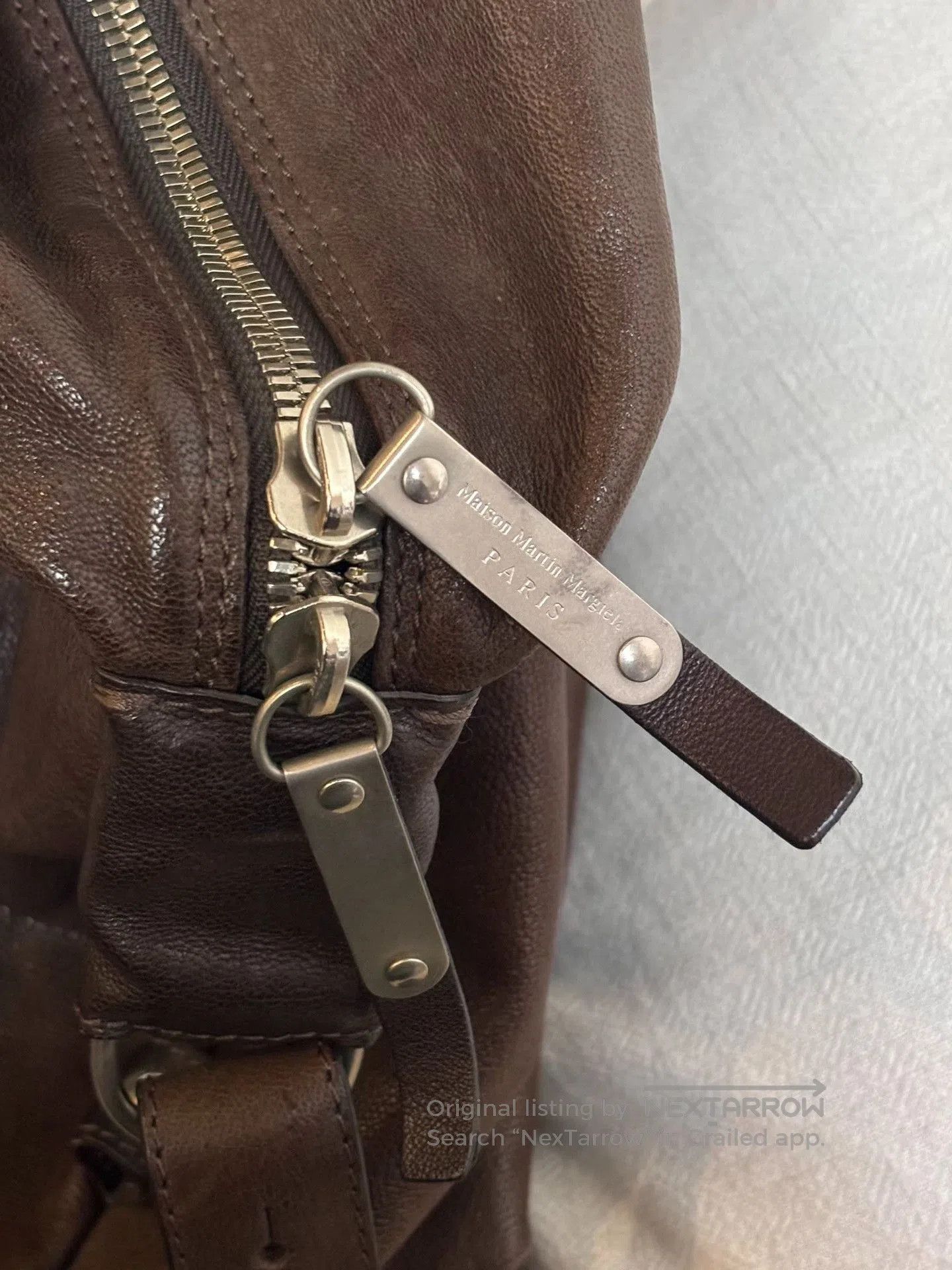 Maison Margiela maison martin margiela camel leather travel bag. Size ONE SIZE - 6 Thumbnail