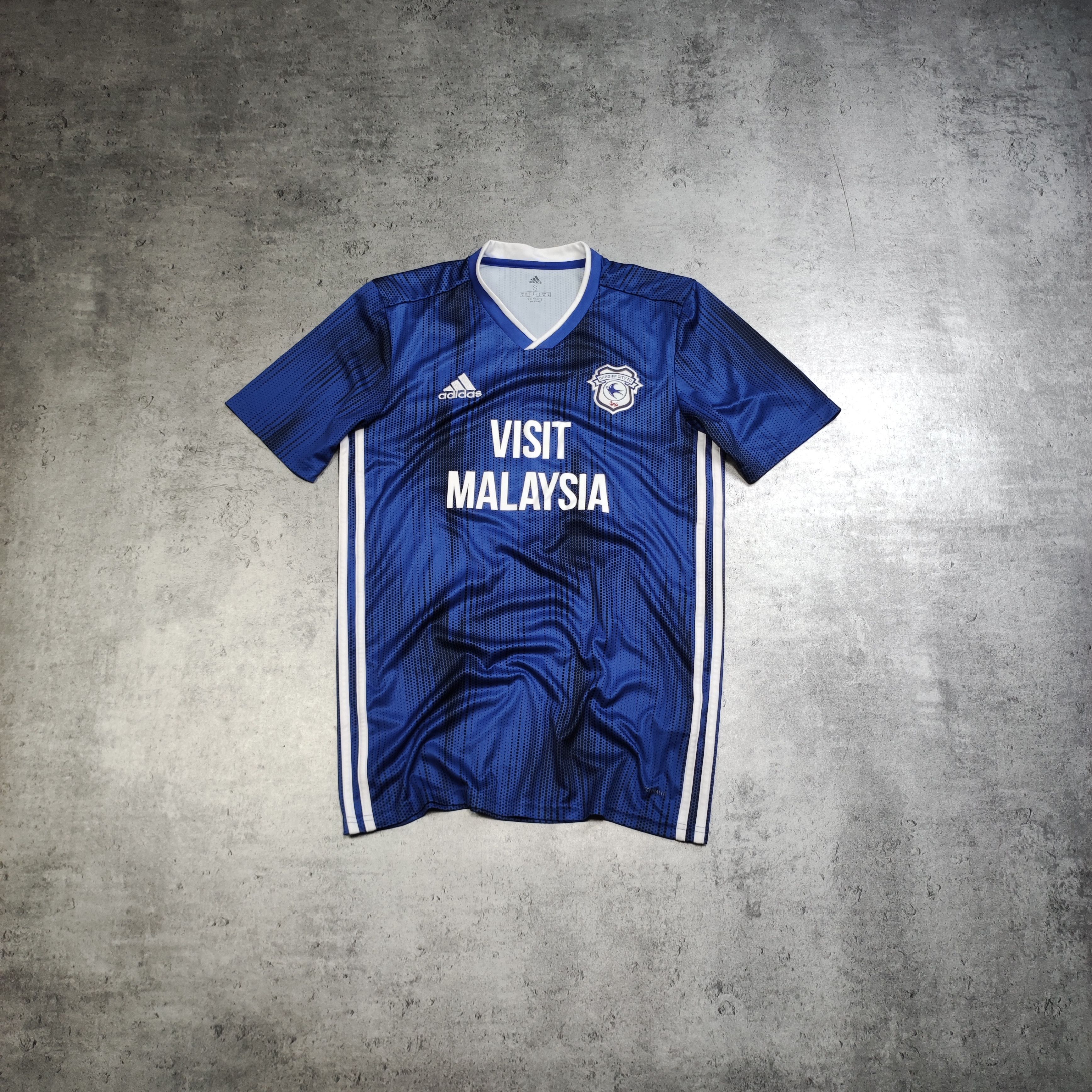 Adidas RARE Adidas x Cardiff City Adidas Premier League Home Jersey Size US S / EU 44-46 / 1 - 1 Thumbnail