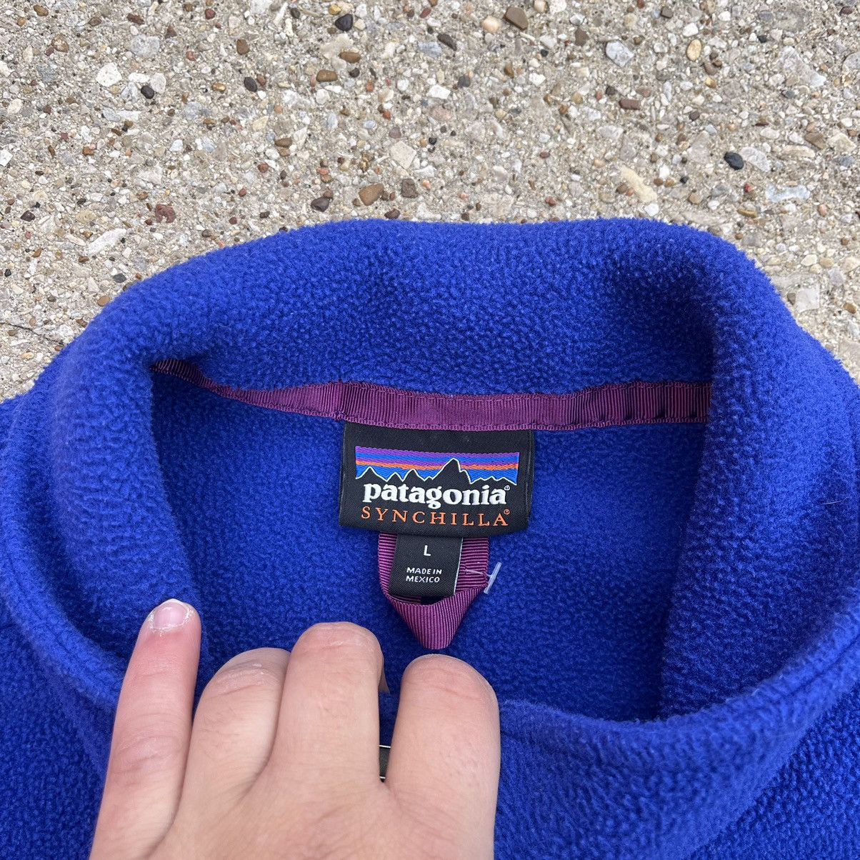 Patagonia × Vintage Vintage 2000s Patagonia Fleece Vest Size US L / EU 52-54 / 3 - 3 Thumbnail