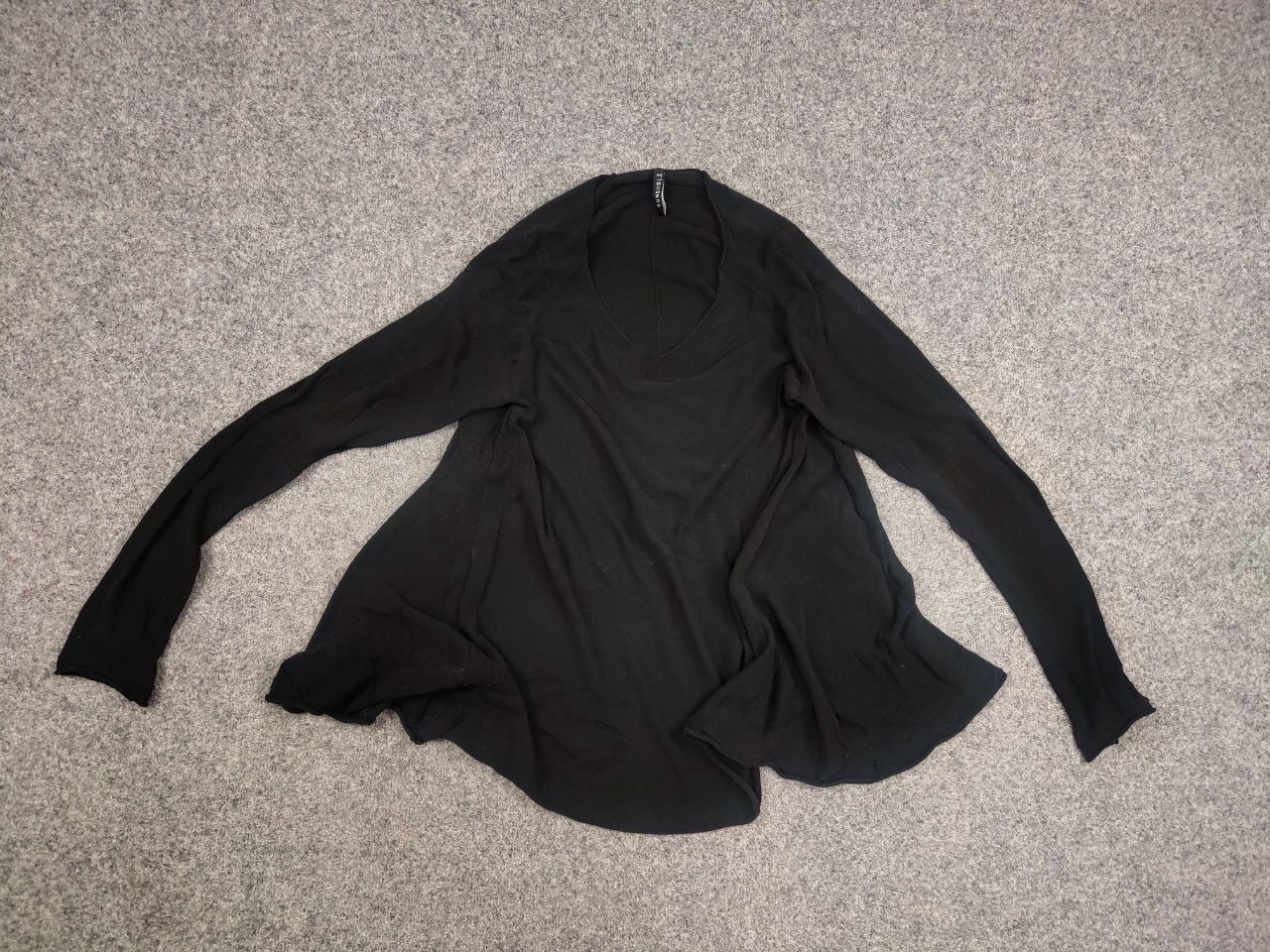 Rundholz Rundholz black label design asymmetric Cotton Light Tunic Size L / US 10 / IT 46 - 10 Thumbnail
