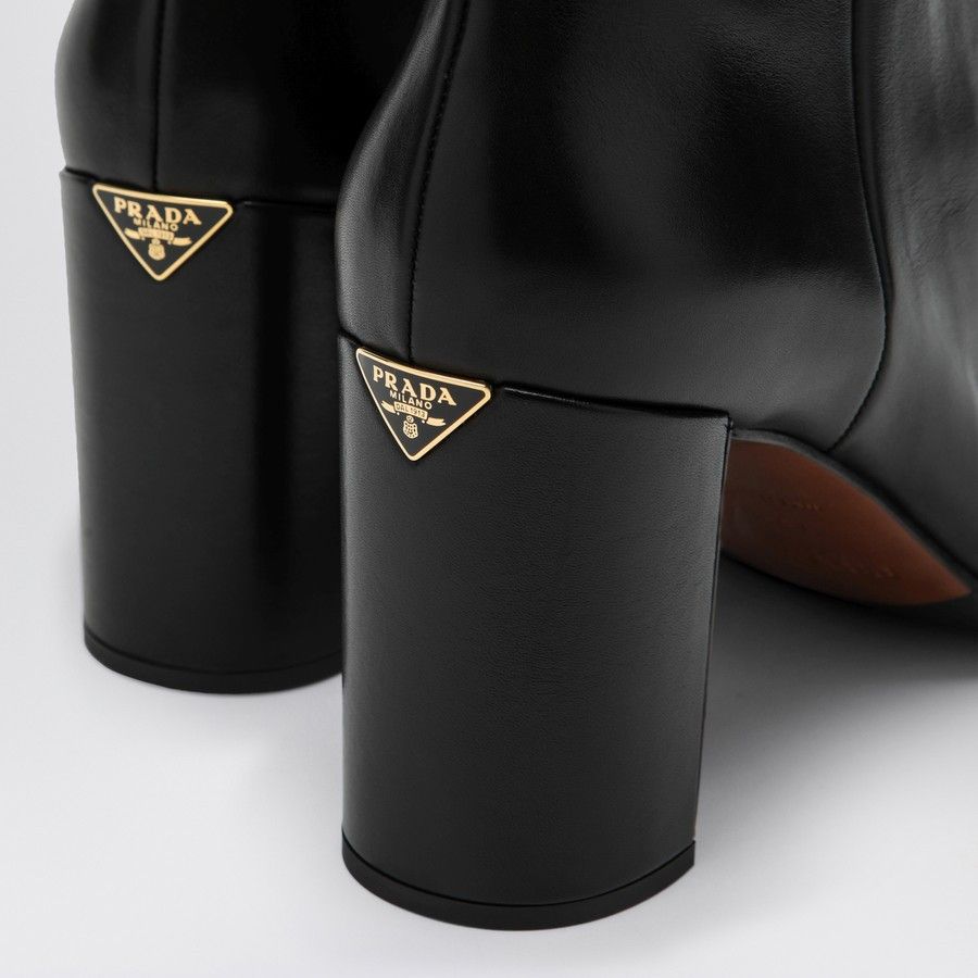 Prada o1d2blof0924 Leather Boots in Black Size US 6.5 / IT 36.5 - 5 Thumbnail
