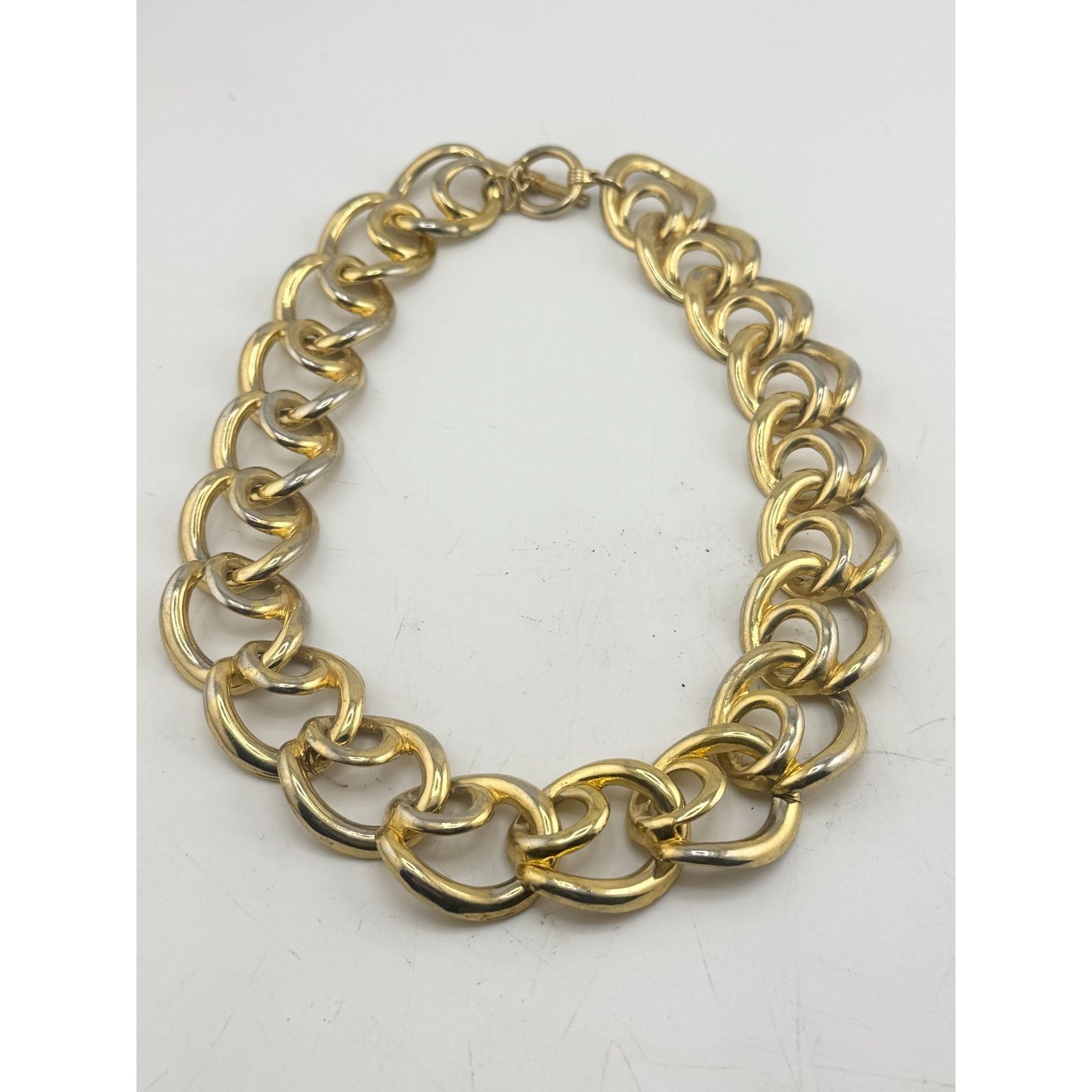Vintage Vintage gold collar chain necklace Size ONE SIZE - 3 Thumbnail