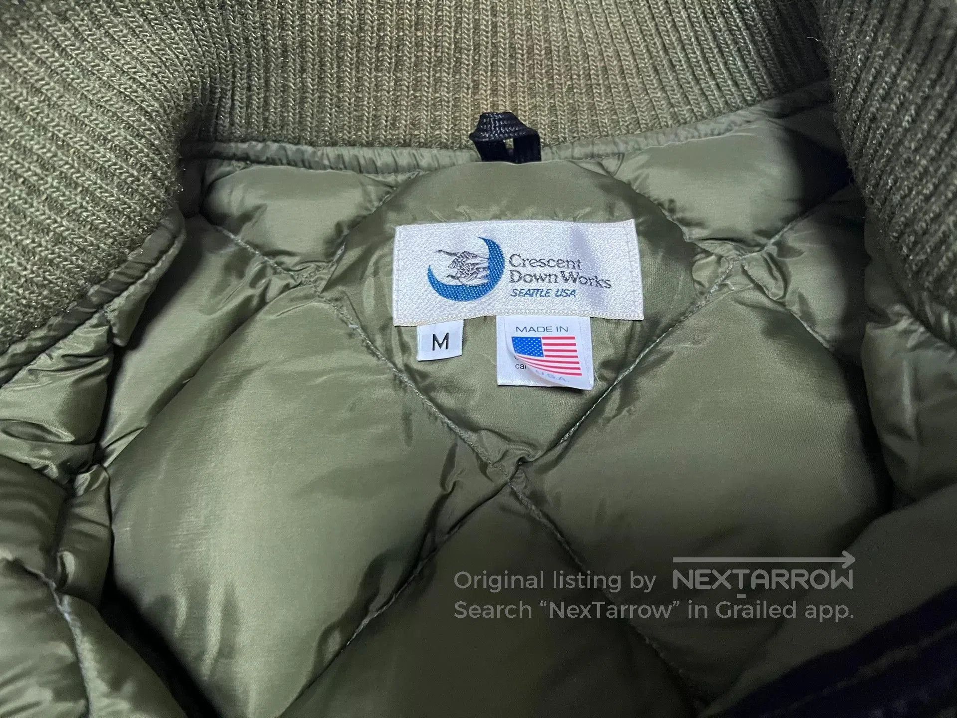 Crescent Down Works Crescent Down Vest US Made. Size US M / EU 48-50 / 2 - 5 Thumbnail