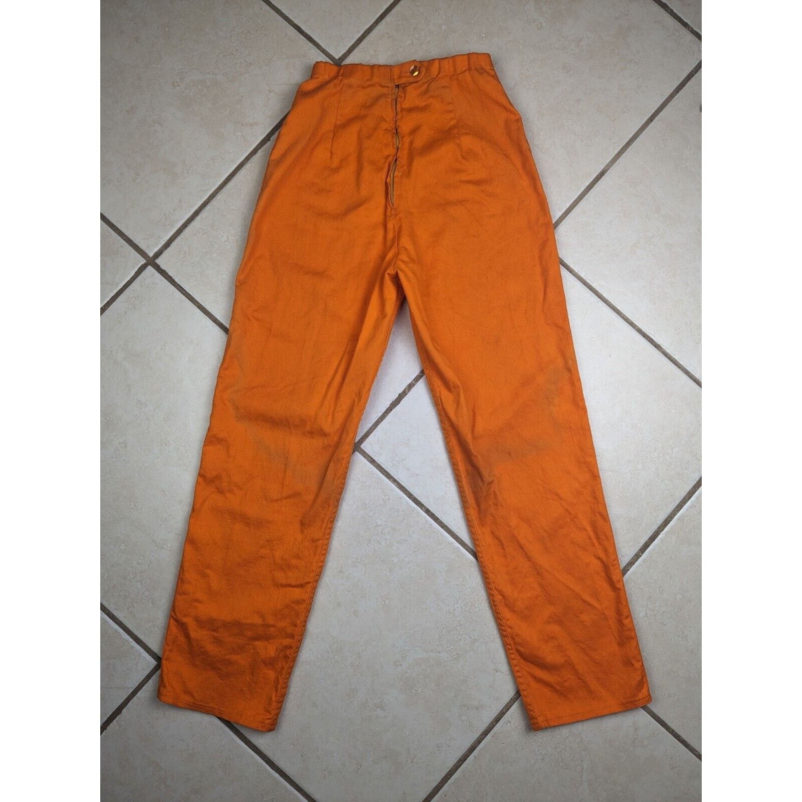 Other 1960's Cole of California Orange Denim Pants High Waist Size 34" / US 12 / IT 48 - 11 Thumbnail