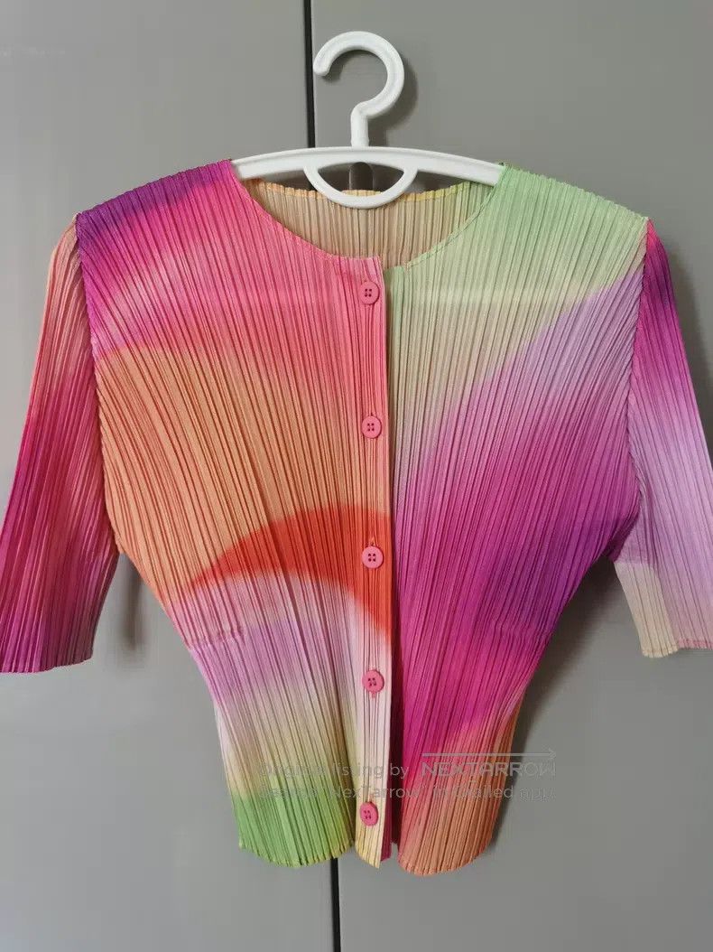 Issey Miyake Issey Miyake size:one size Ruched Top Size XXS / US 00 / IT 34 - 2 Thumbnail