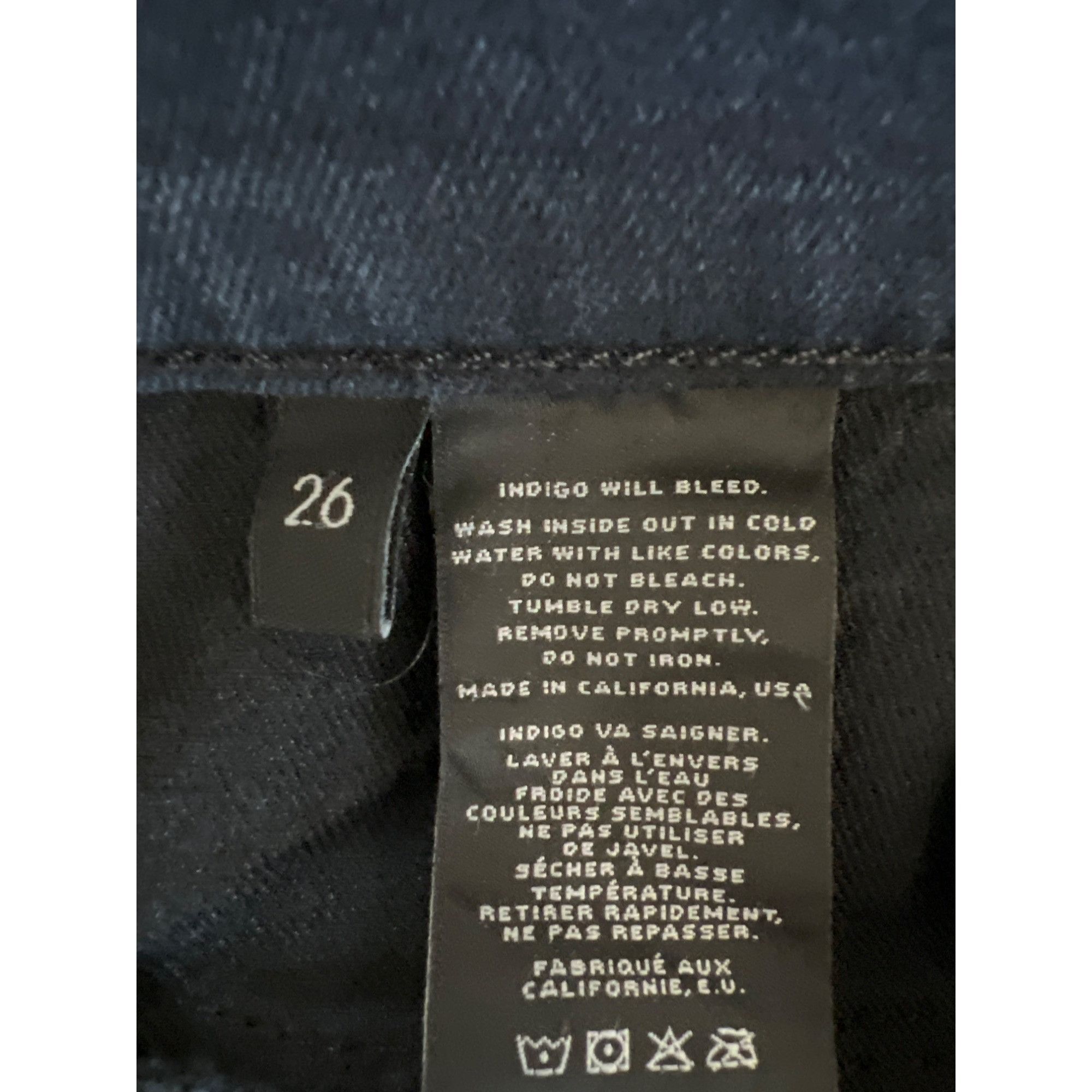 J Brand J Brand Super Skinny Pitch Black Jegging Size 26" / US 2 / IT 38 - 5 Thumbnail