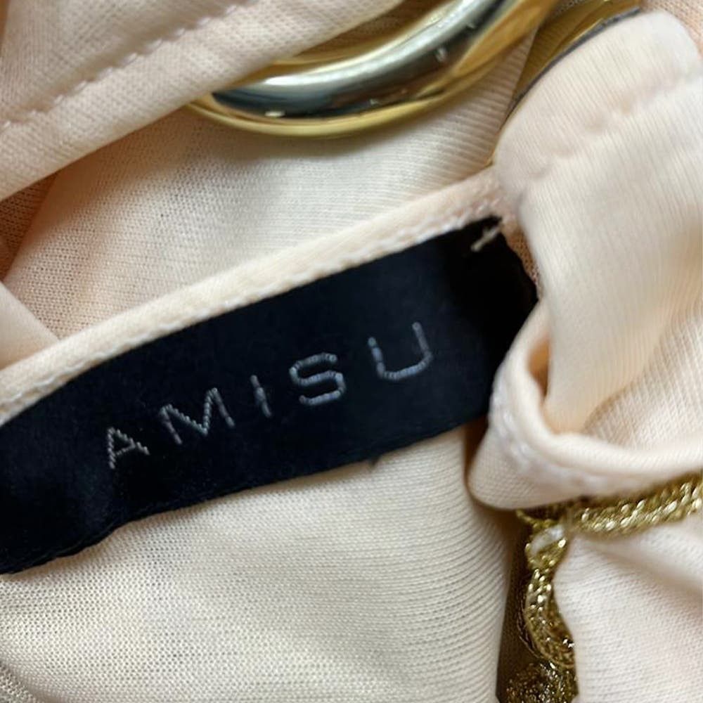 The Unbranded Brand Amisu Ombre Maxi Dress Beaded Waist Elegant Size M / US 6-8 / IT 42-44 - 3 Thumbnail