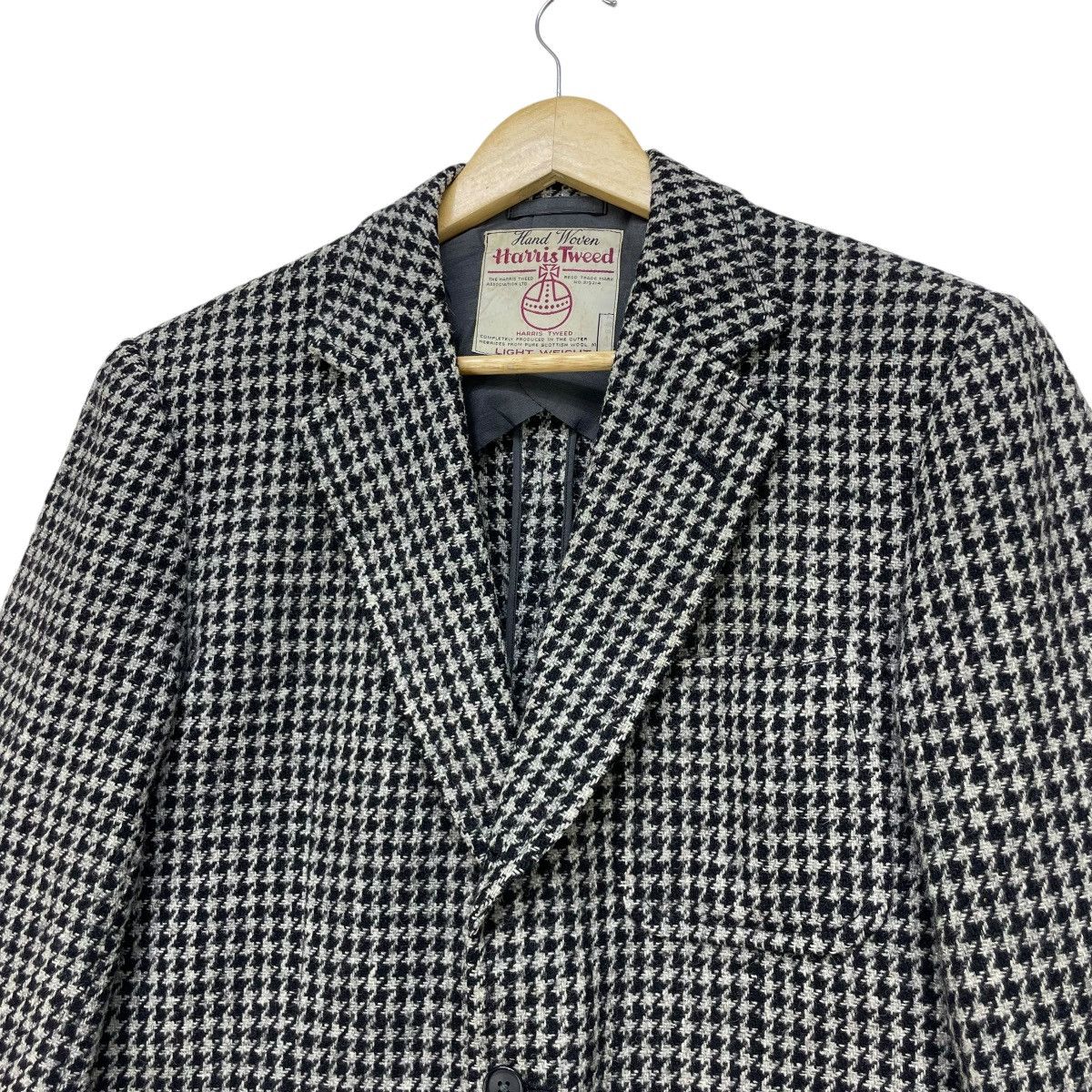 Designer × Harris Tweed × Japanese Brand 💥Vintage Harris Tweed Jacket Size US M / EU 48-50 / 2 - 3 Thumbnail