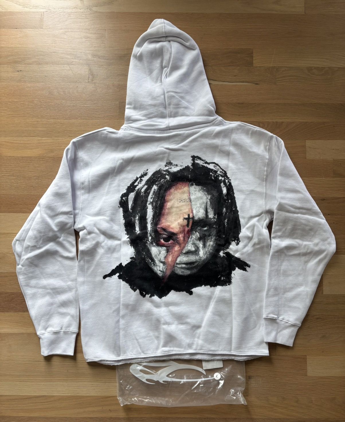 Revenge × Trippie Redd Revenge Trippie Redd Arch Logo Hoodie Size US L / EU 52-54 / 3 - 4 Thumbnail