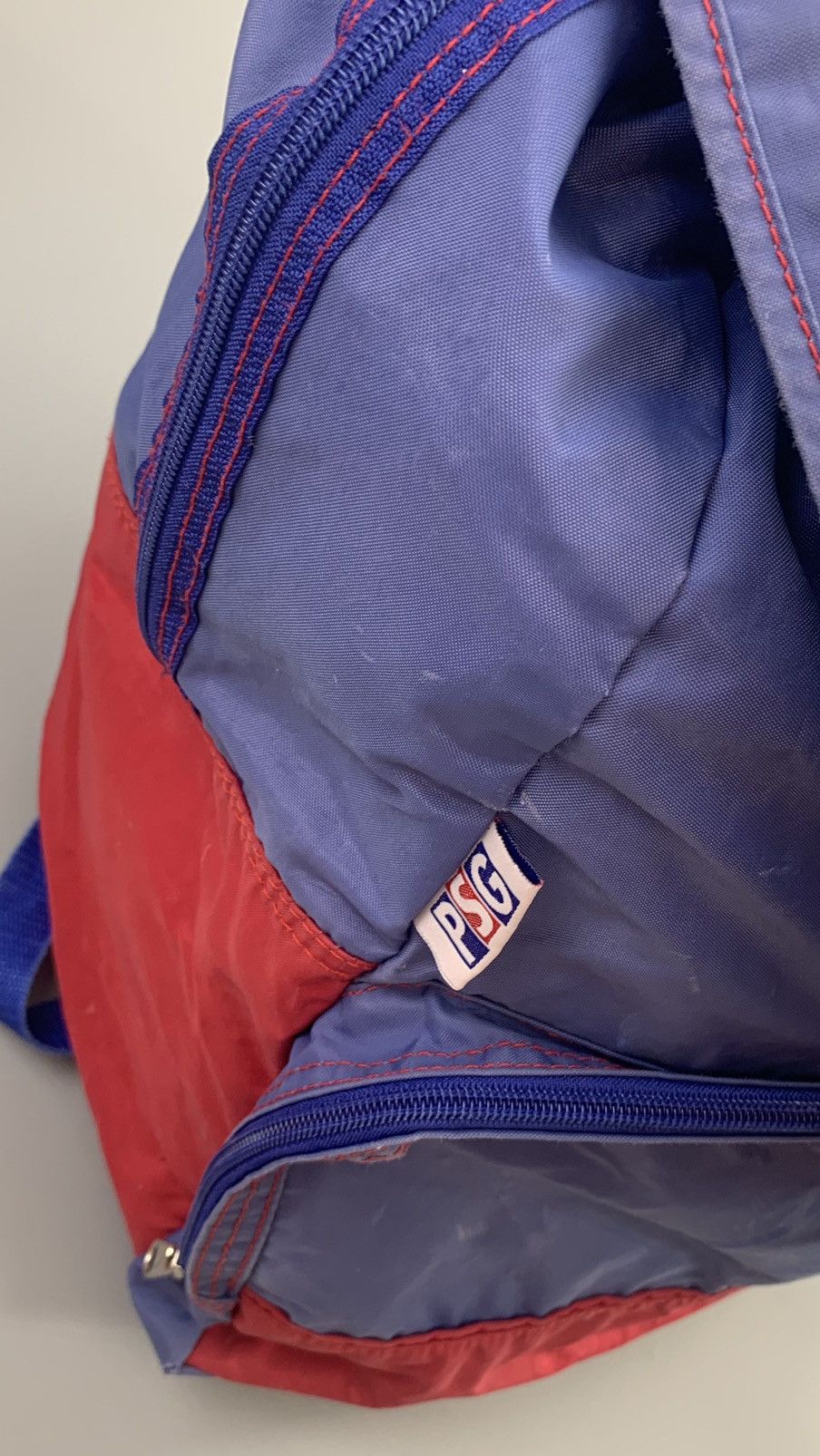 Nike × Vintage 90s Nike Vintage Big Center Swoosh PSG Backpack Size ONE SIZE - 6 Thumbnail