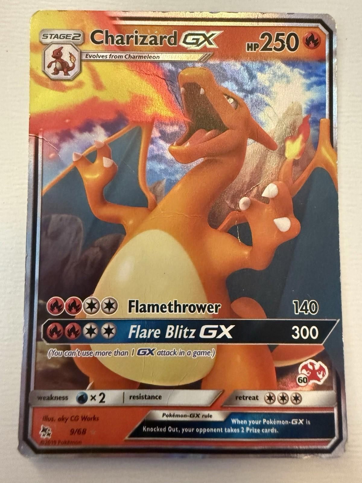 Other Charizard GX 9/68 Hidden Fates Ultra Rare Authentic Size ONE SIZE - 1 Thumbnail