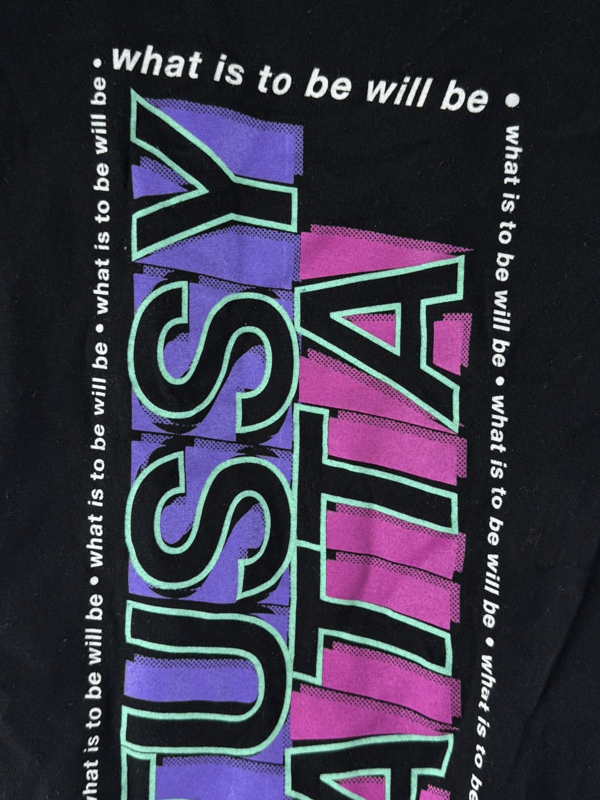 Stussy Vintage Stussy x Patta T-Shirt Black Size US S / EU 44-46 / 1 - 2 Thumbnail