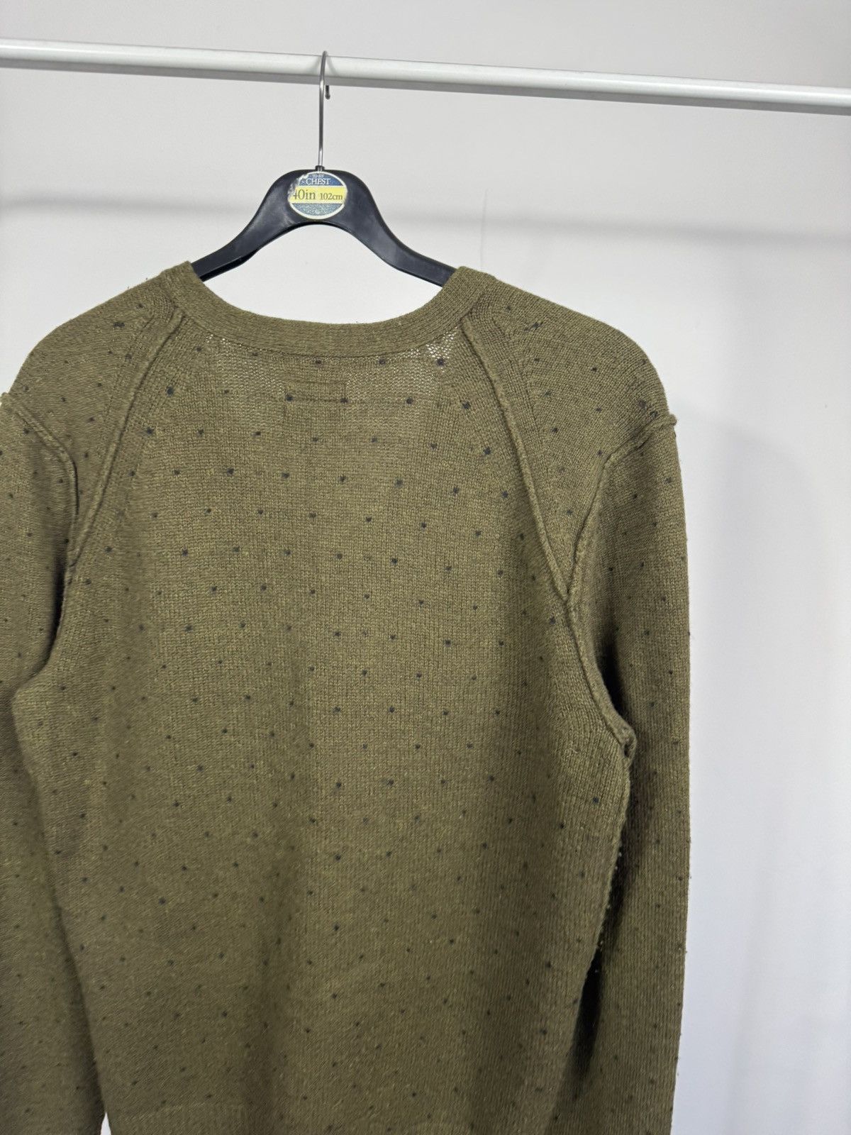 Allsaints AllSaints Hexen Wool Blend Button Cardigan Sweater Medium Size M / US 6-8 / IT 42-44 - 13 Thumbnail