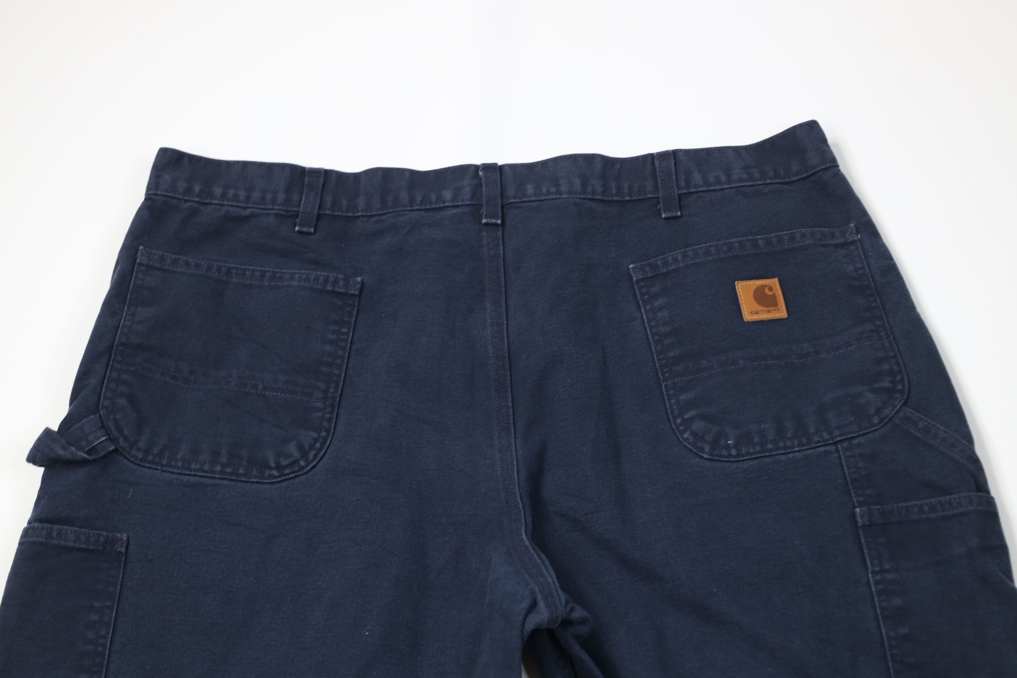Carhartt Vintage Y2K Carhartt Wide Leg Dungaree Pants Navy Blue Size US 42 / EU 58 - 9 Thumbnail