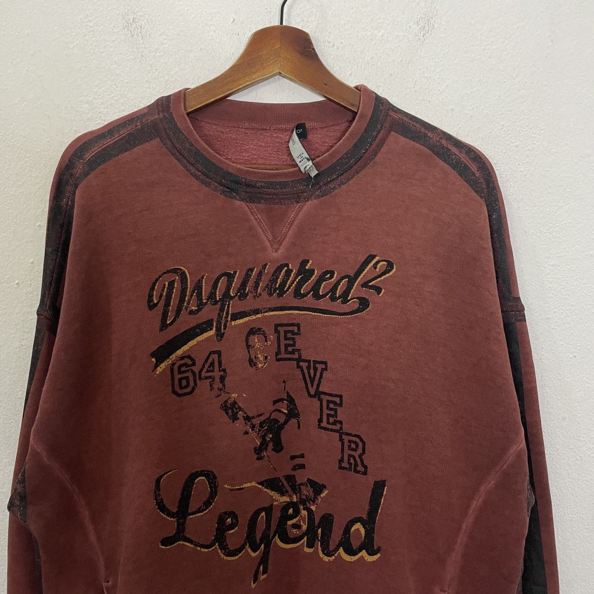 Dsquared2 Vintage Dsquared2 Big Logo Sweatshirt Size US L / EU 52-54 / 3 - 4 Thumbnail