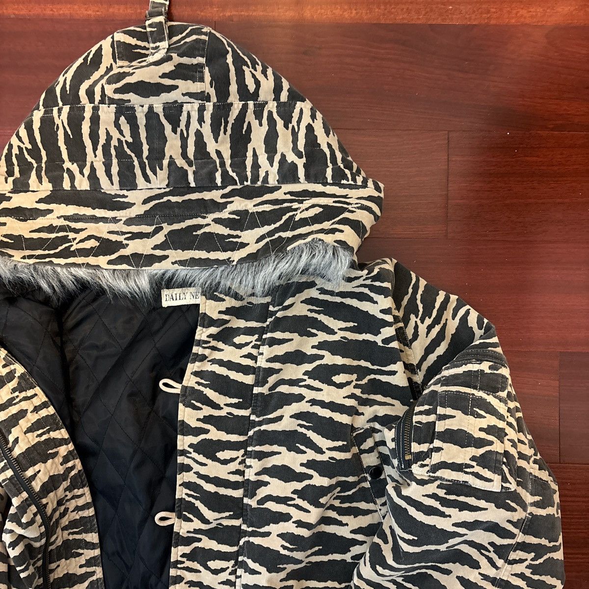 Other Urban camo heavy weight fur hood jacket Size US XL / EU 56 / 4 - 3 Thumbnail