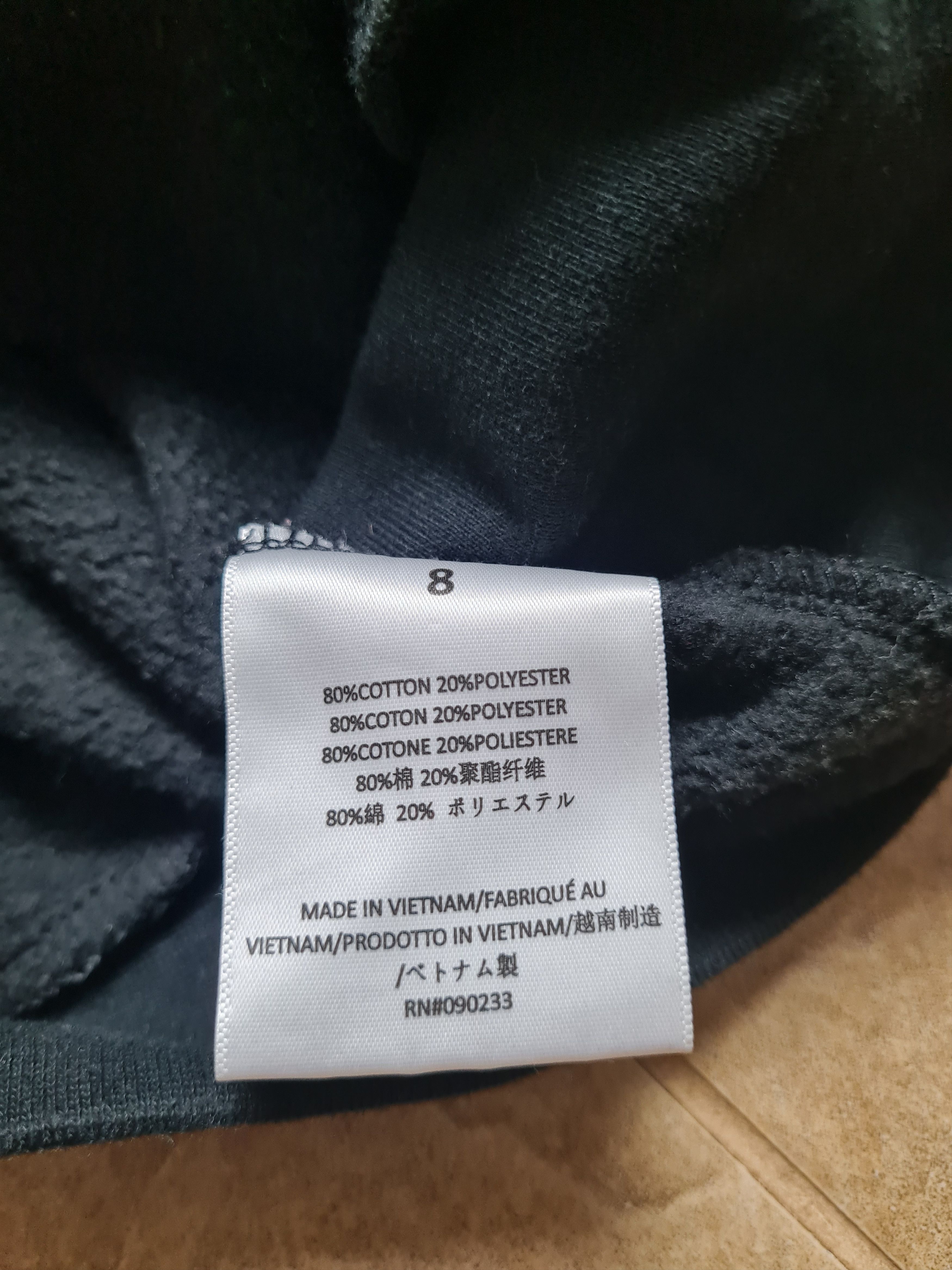 Essentials Womens Essential Fear Of God Pullover Jet Black Hoodie Size XS / US 0-2 / IT 36-38 - 7 Thumbnail
