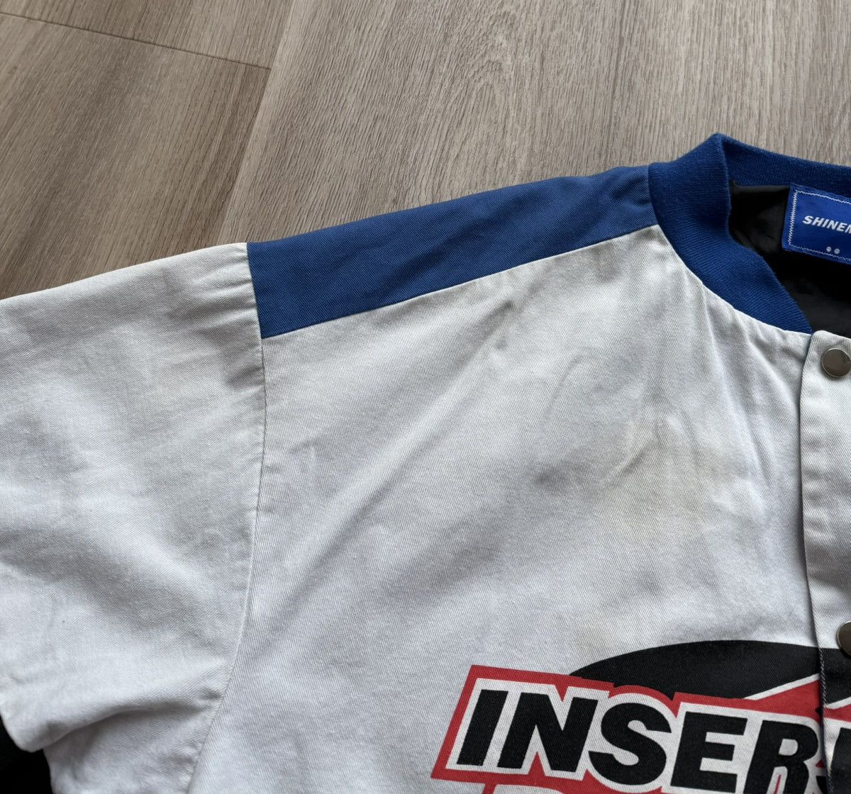 Vintage Vintage NASCAR Formula 1 Interstate Botteries Racing Jacket Size US L / EU 52-54 / 3 - 6 Thumbnail