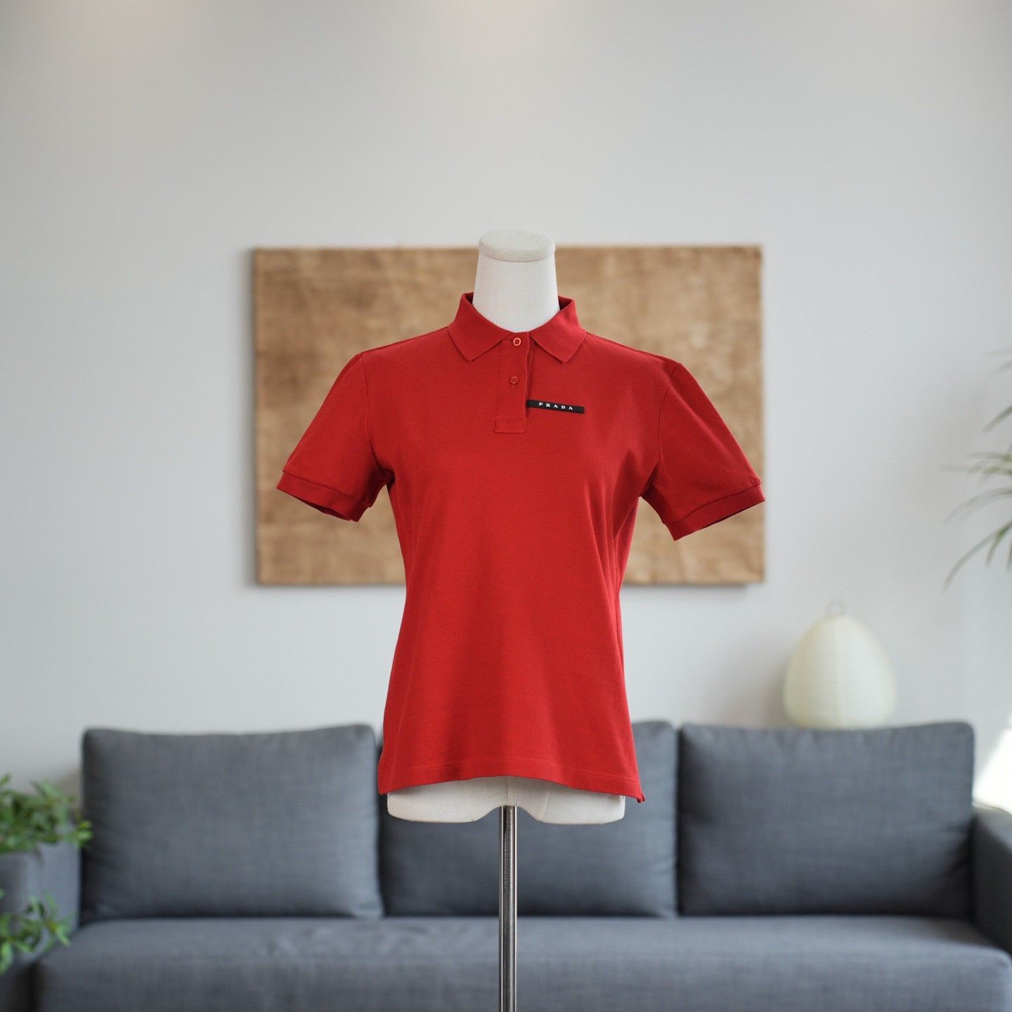 Prada Prada Red Polo m Men Size US M / EU 48-50 / 2 - 1 Thumbnail