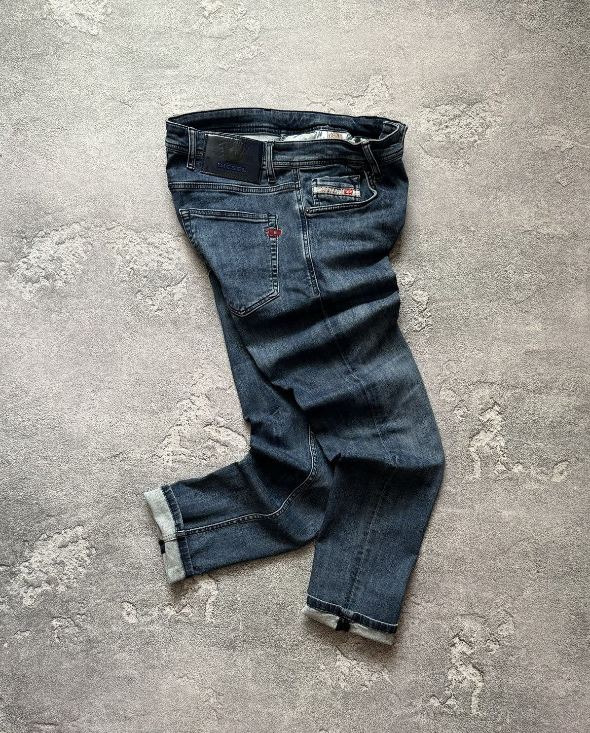 Diesel × Diesel Black Gold Diesel 33/32 blue denim pant trouser Jean chino y2k Size US 33 - 1 Thumbnail