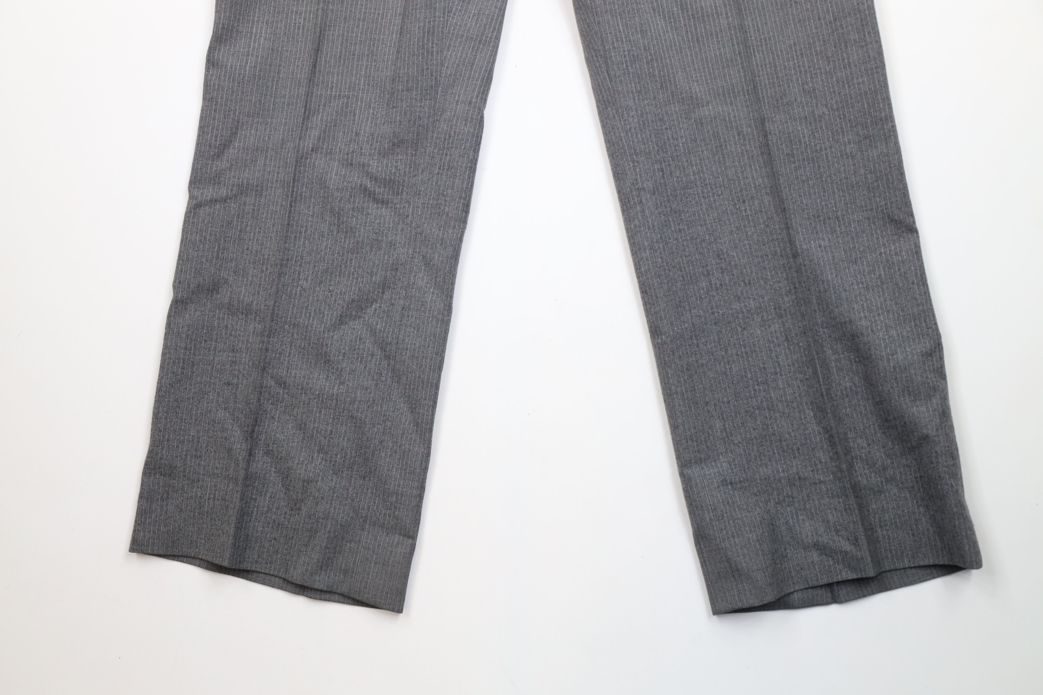 Vintage Vintage 60s 70s Streetwear Wool Bell Bottoms Pants Size US 36 / EU 52 - 4 Thumbnail