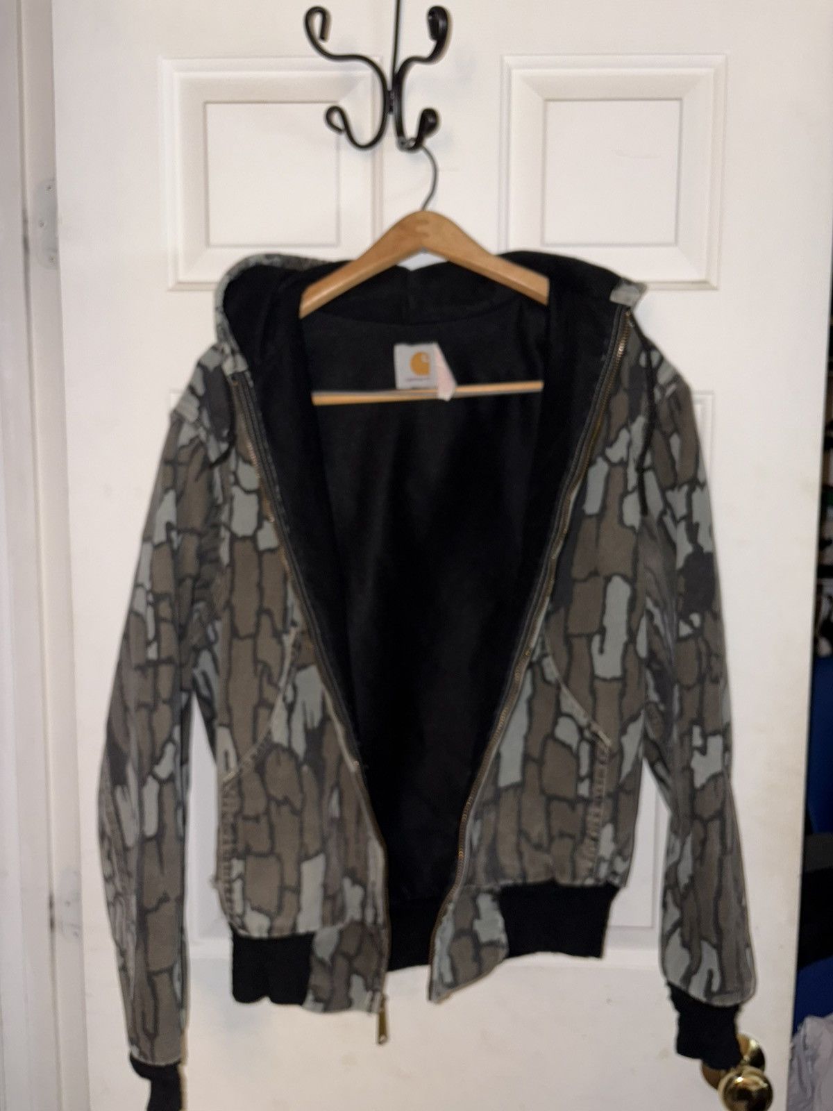Carhartt Men’s Moss-Camo Carhartt Vintage Jacket Size US L / EU 52-54 / 3 - 2 Thumbnail