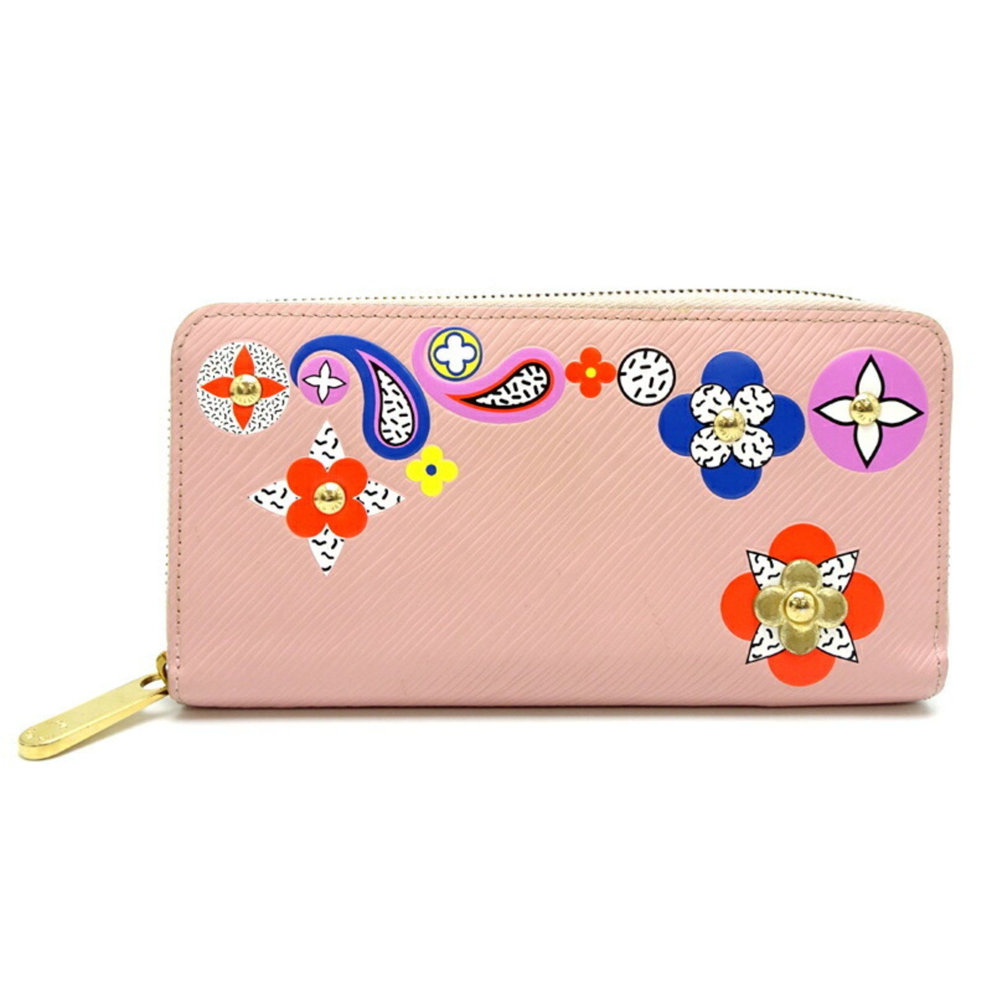 Louis Vuitton Louis Vuitton Monogram Flower Zippy Wallet Men's Long M62067 Epi Rose Ballerine (Pink) Size ONE SIZE - 1 Thumbnail